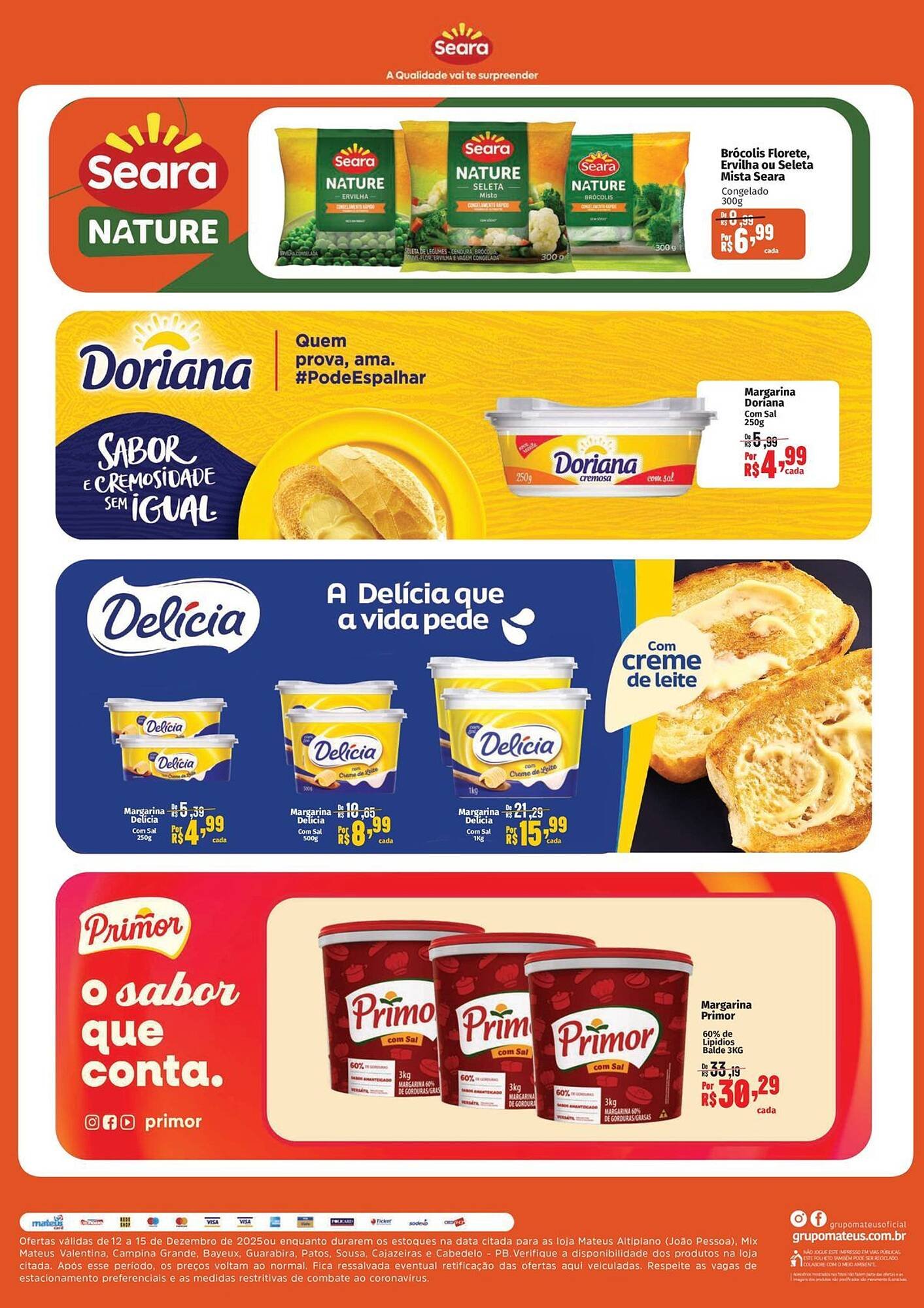 Catálogo Supermercados Mateus (2025-12-12 - 2025-12-15)