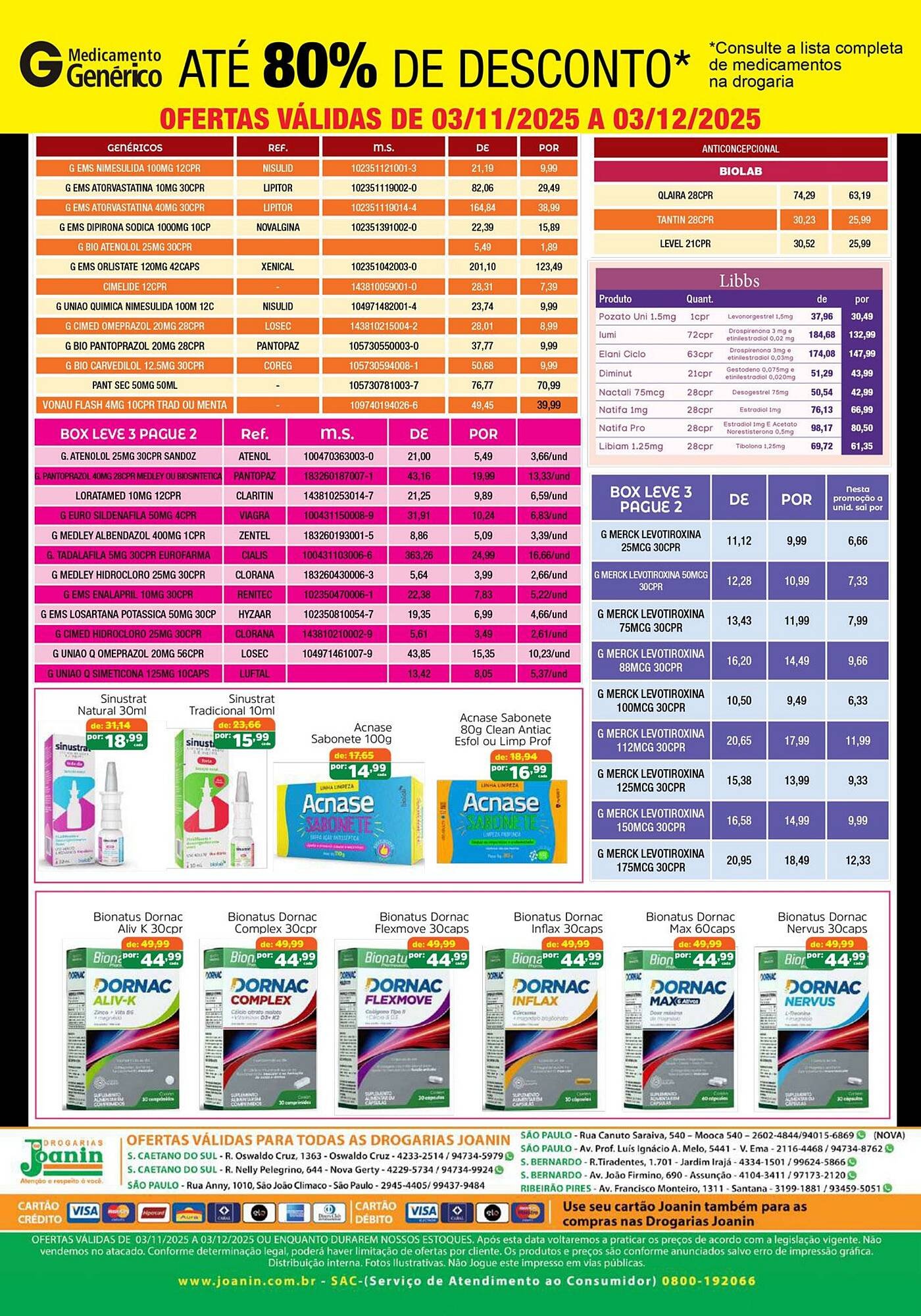 Catálogo Supermercados Joanin (2025-11-03 - 2025-12-03)