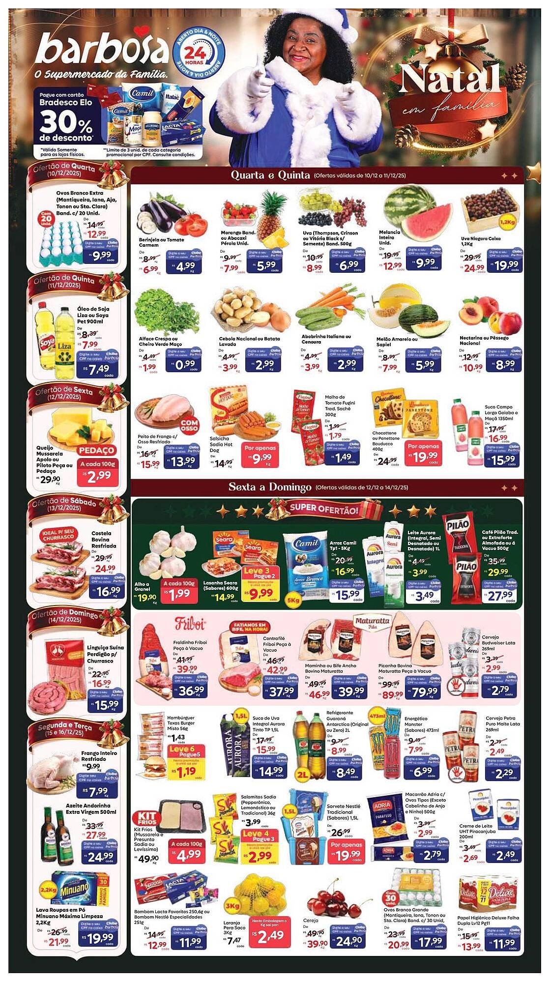 Tabloide Barbosa Supermercados (2025-12-12 - 2025-12-16)