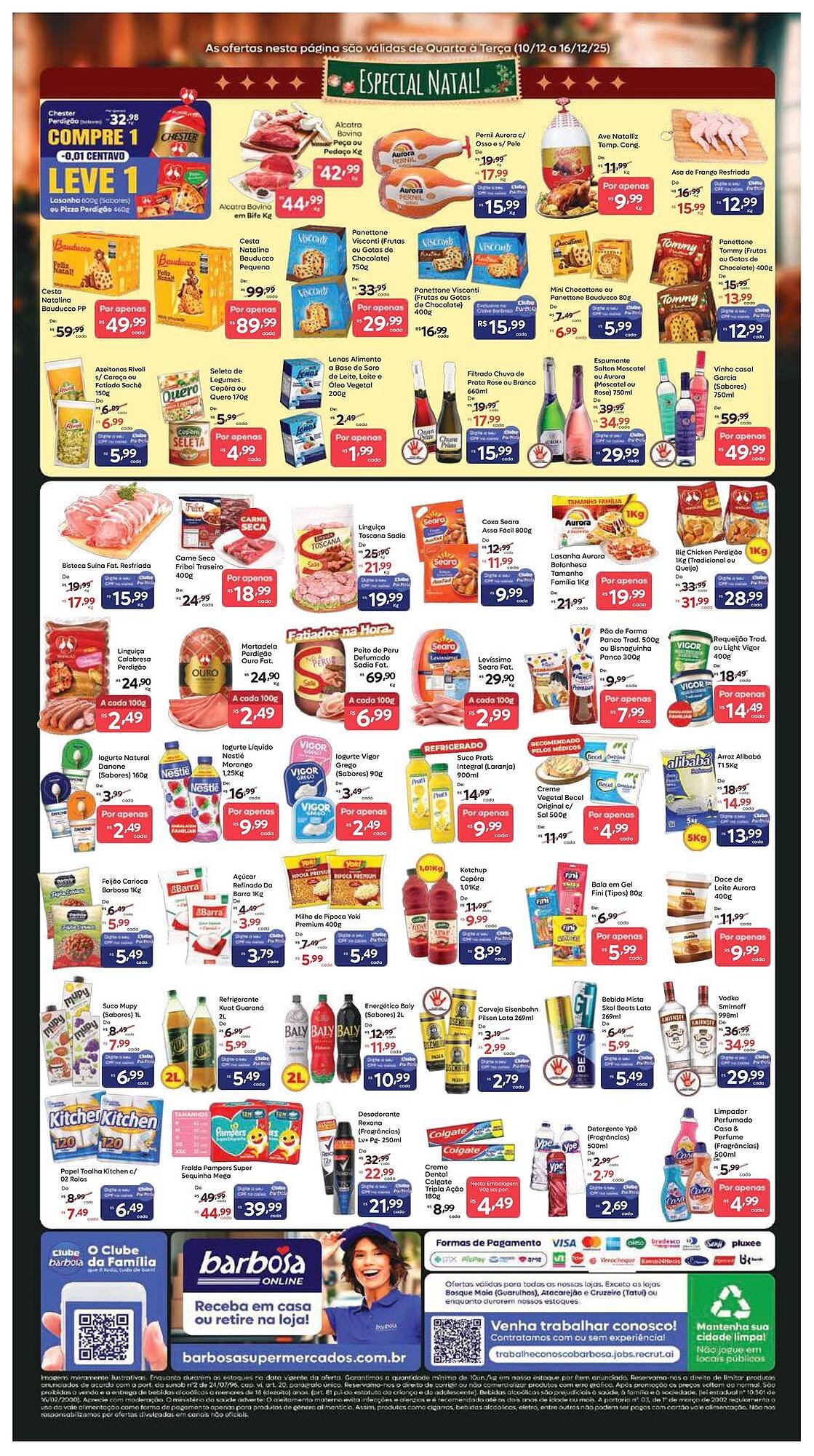 Tabloide Barbosa Supermercados (2025-12-12 - 2025-12-16)