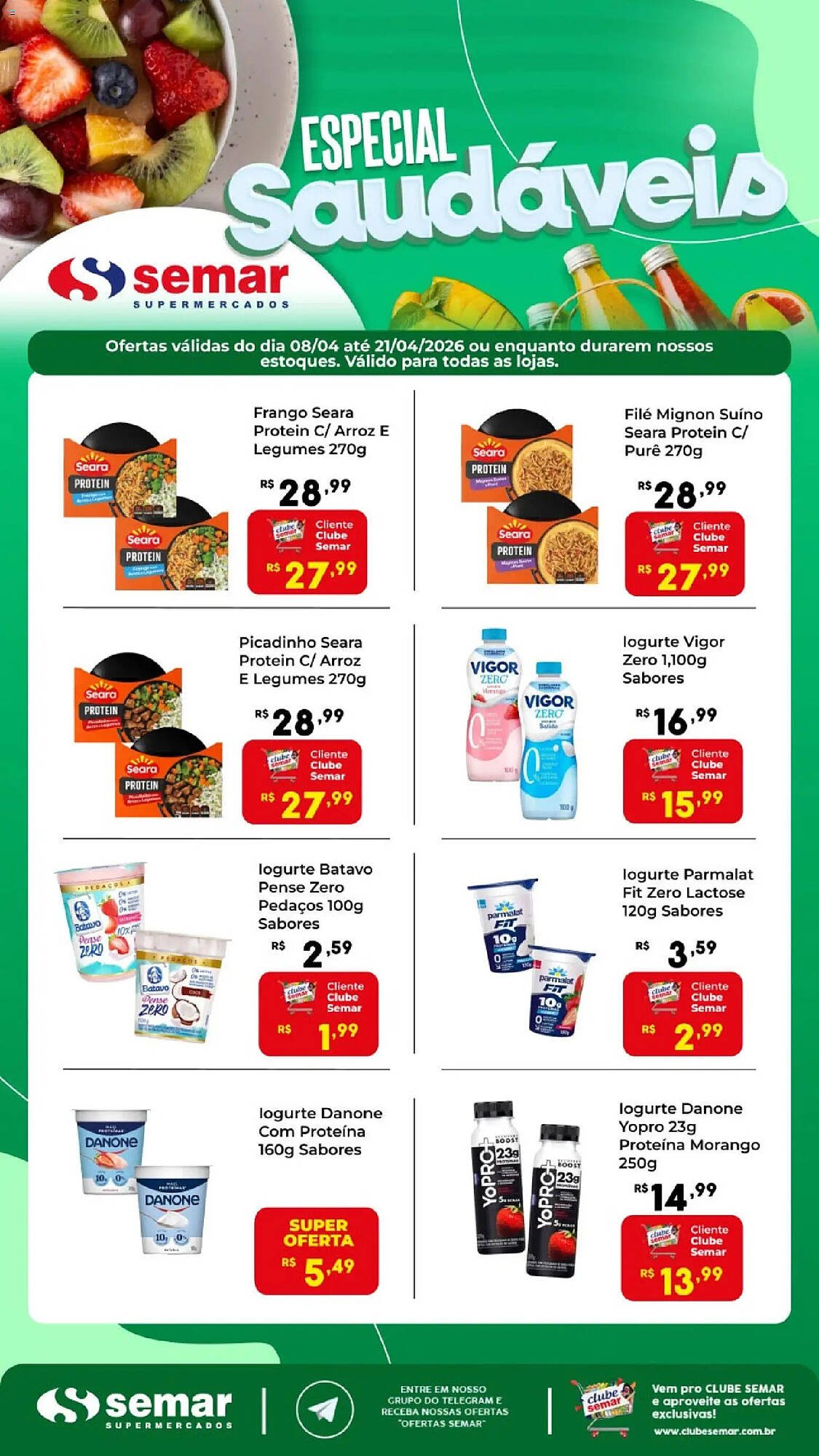 Folheto Semar Supermercado (2026-04-08 - 2026-04-21)
