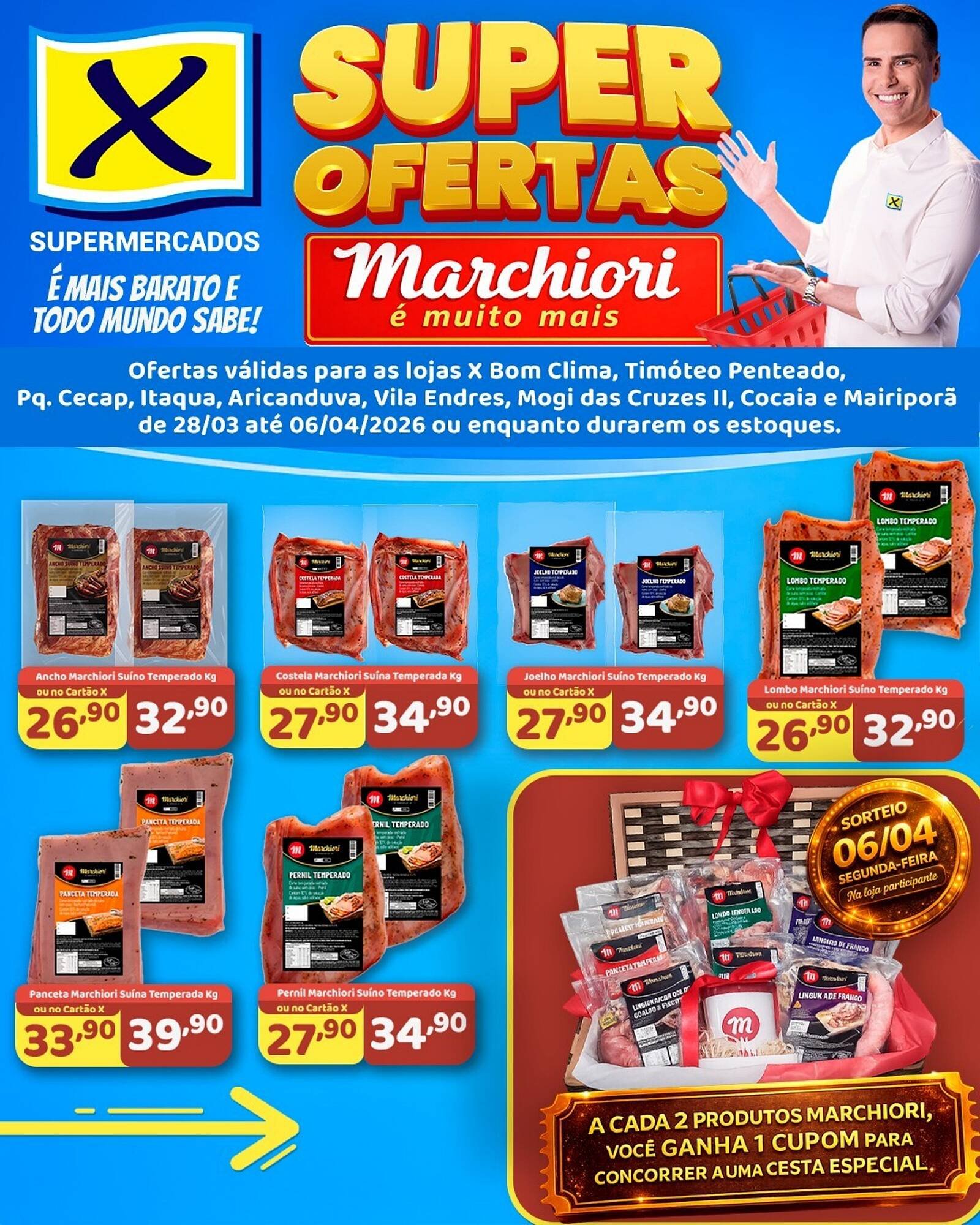 Folheto X Supermercados (2026-03-27 - 2026-04-06)