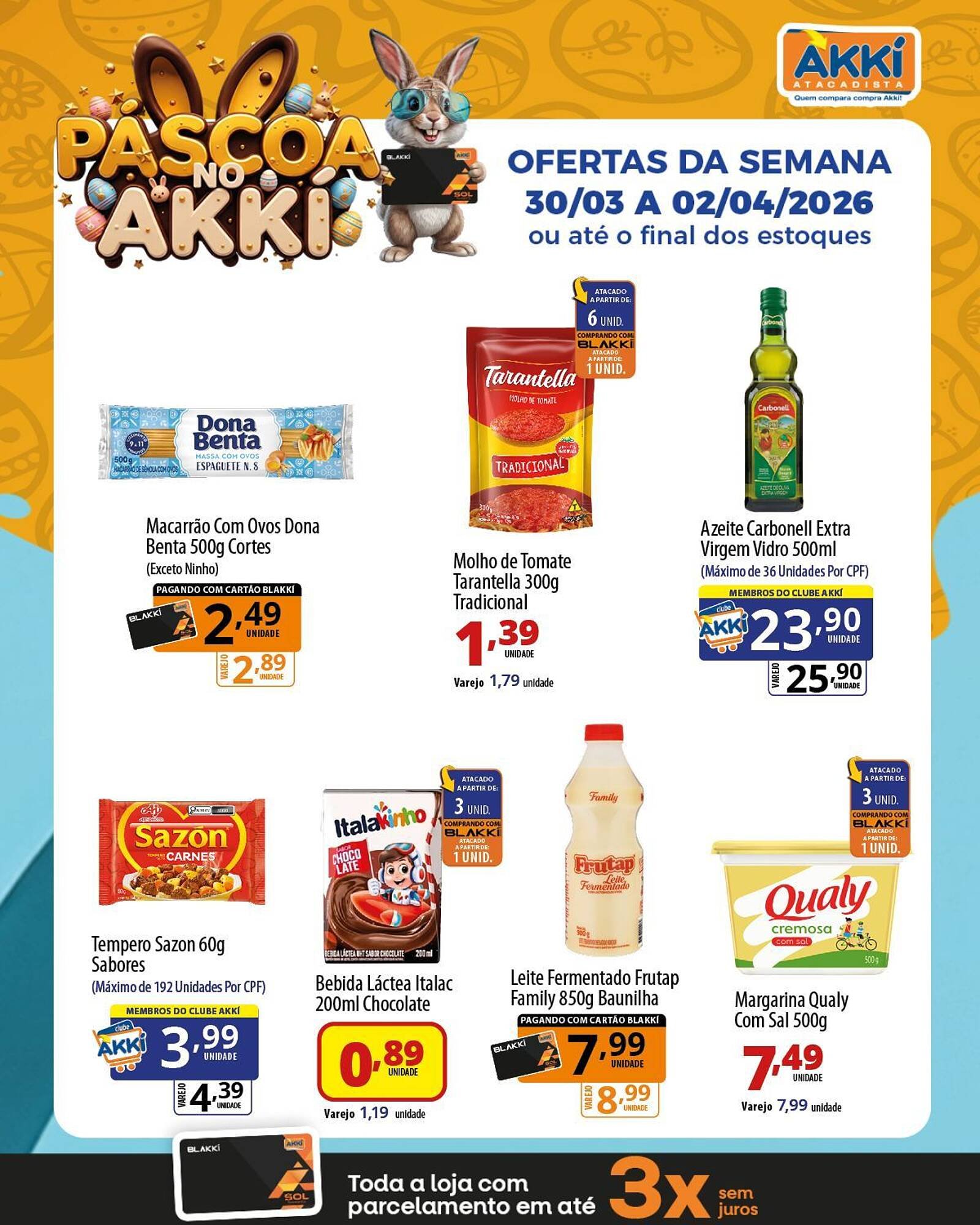 Folheto Akki Atacadista (2026-03-30 - 2026-04-02)