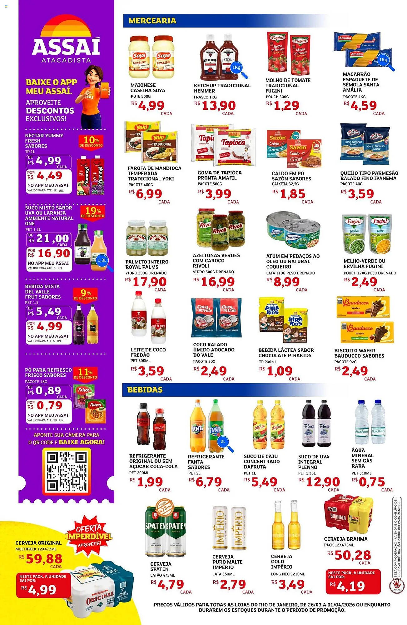Encarte Assaí Atacadista (2026-03-26 - 2026-04-01)