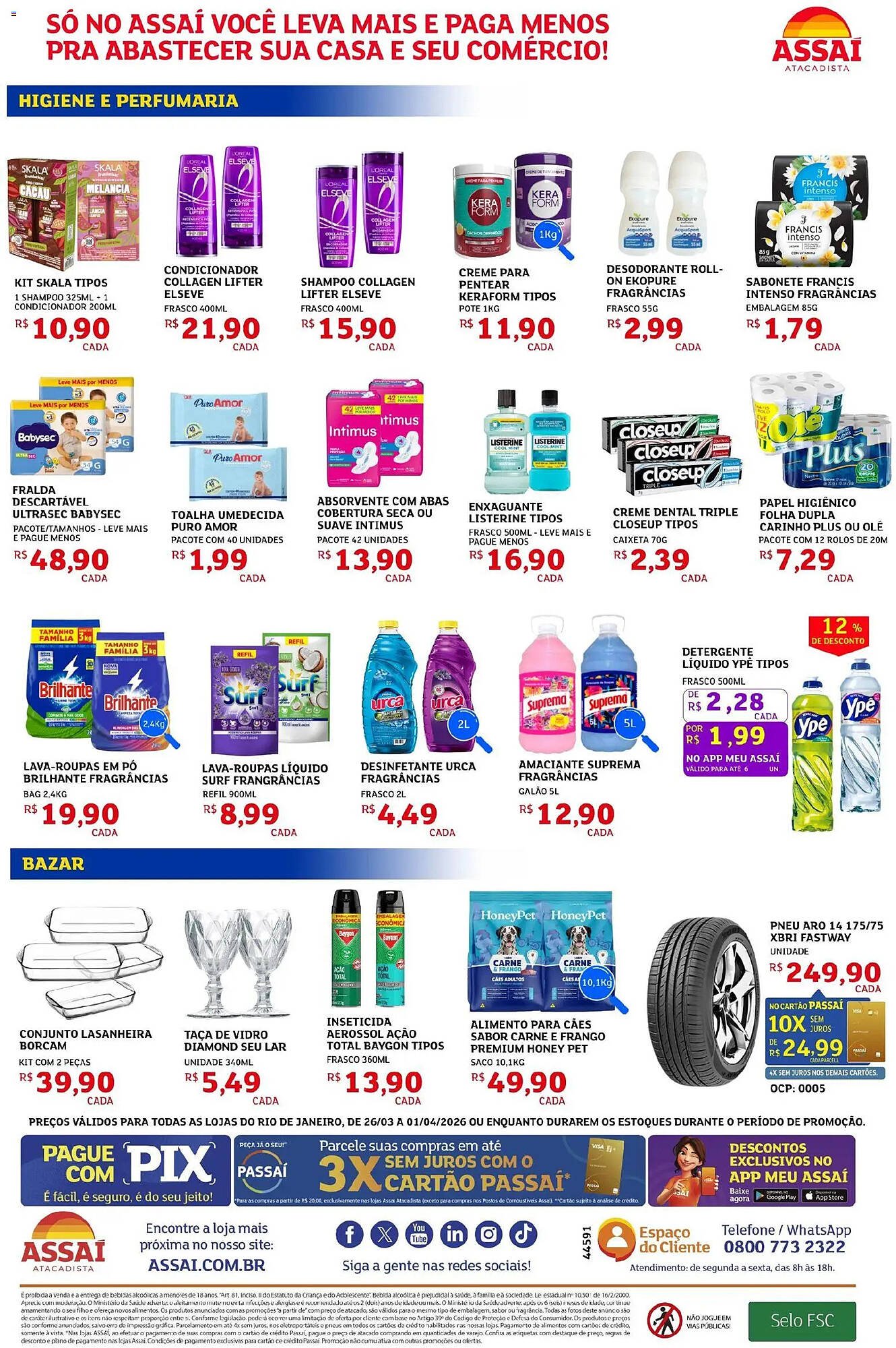 Encarte Assaí Atacadista (2026-03-26 - 2026-04-01)