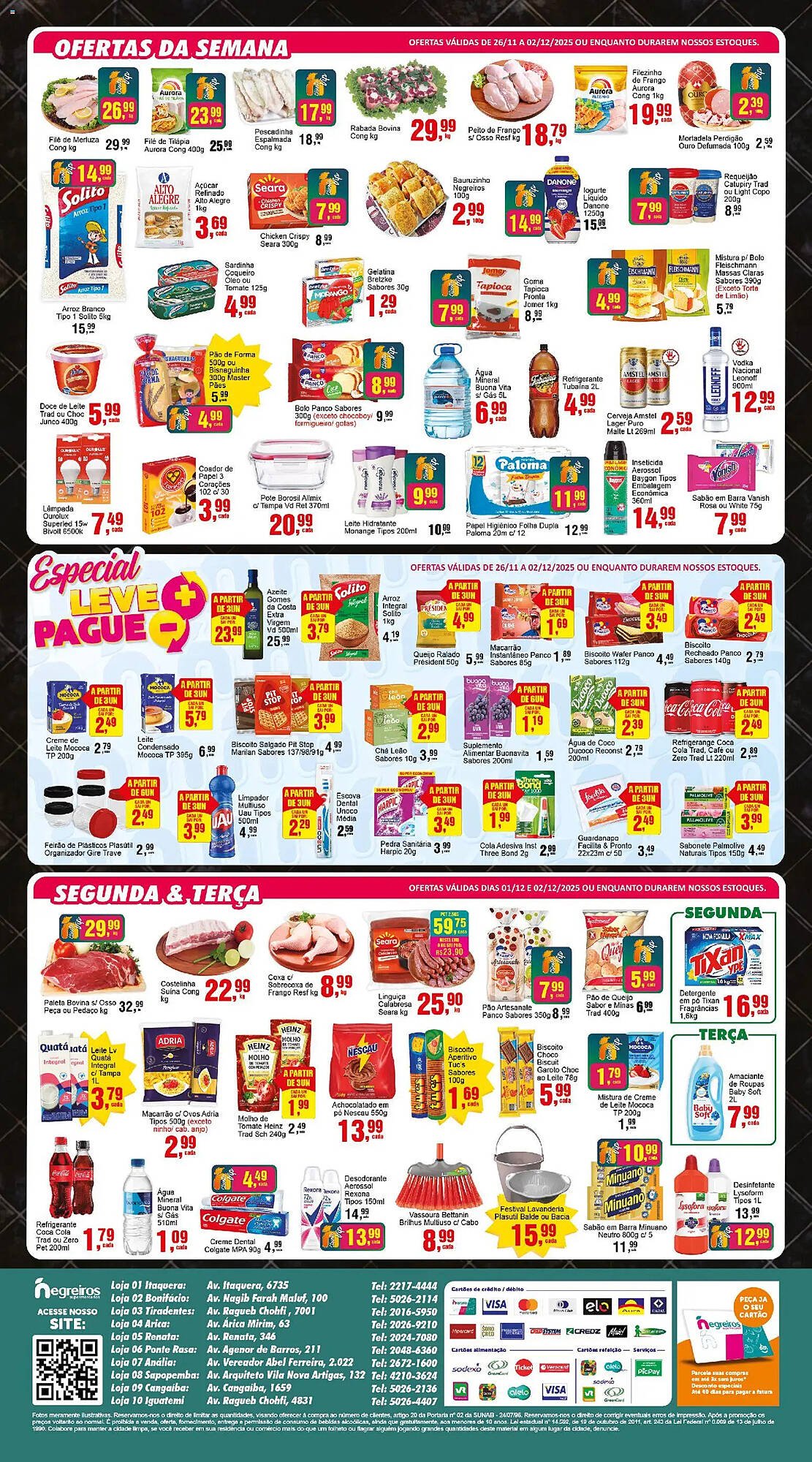 Folheto Negreiros (2025-11-26 - 2025-12-02)
