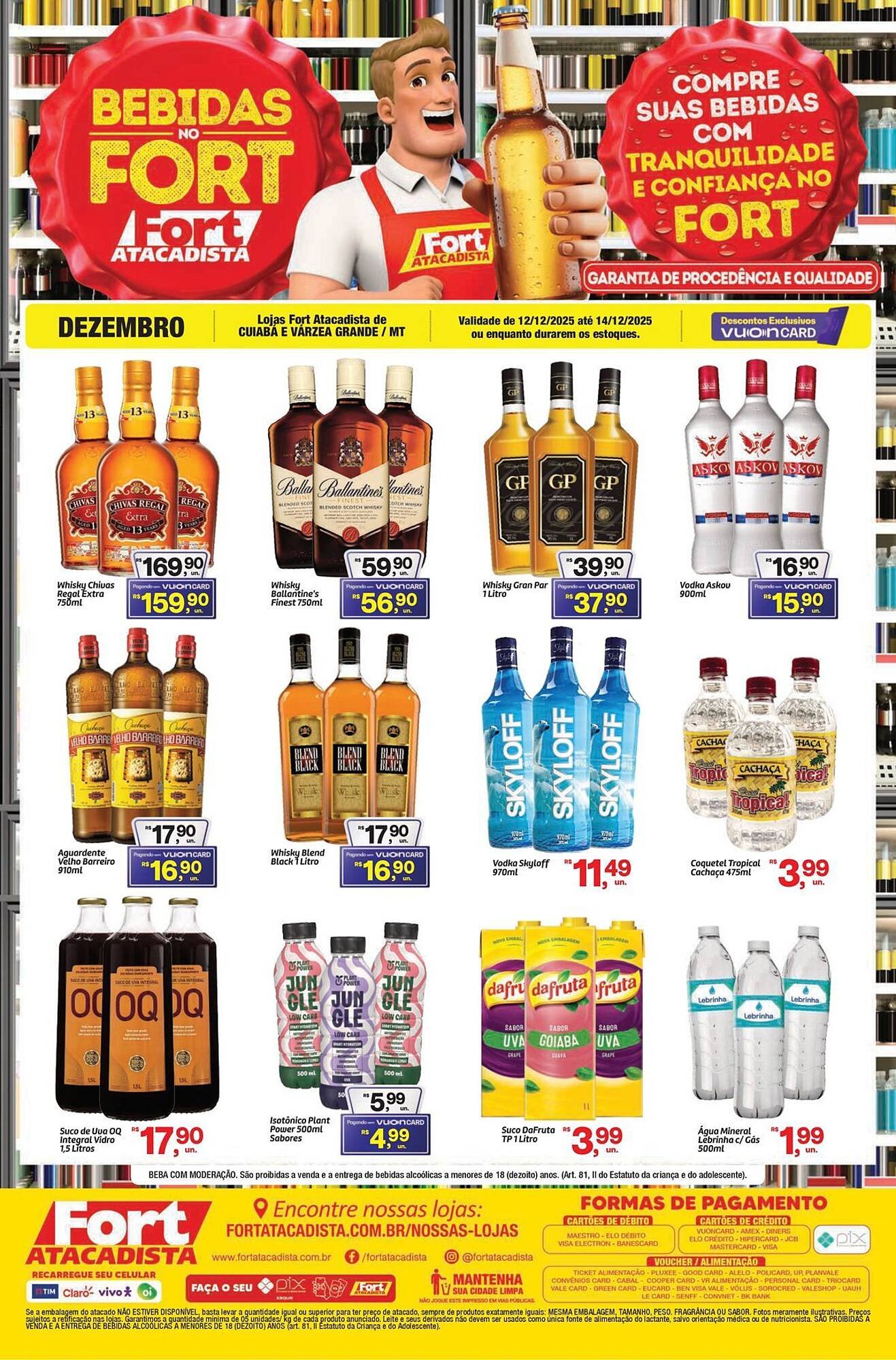 Tabloide Fort Atacadista (2025-12-12 - 2025-12-14)