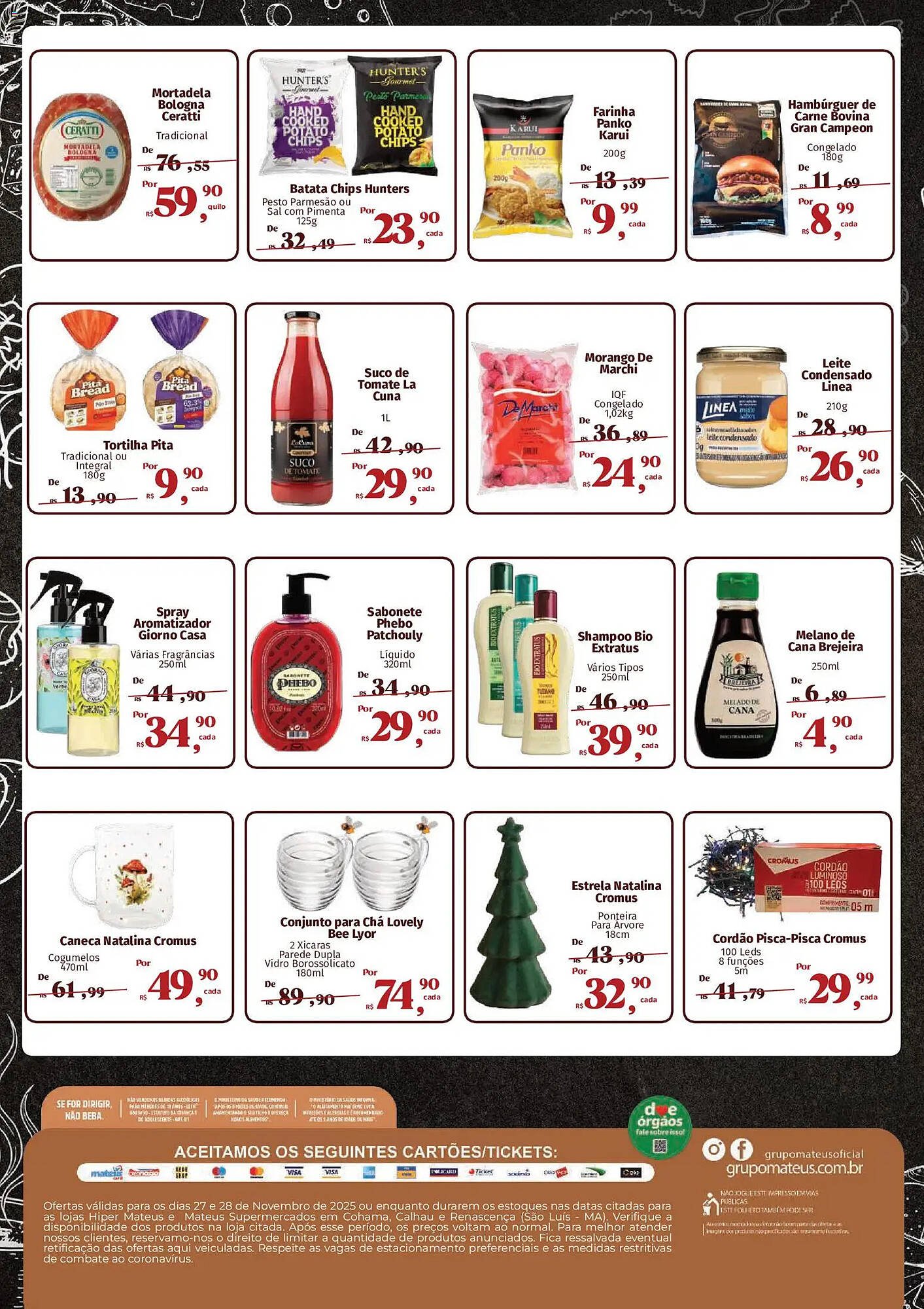 Catálogo Supermercados Mateus (2025-11-27 - 2025-11-28)