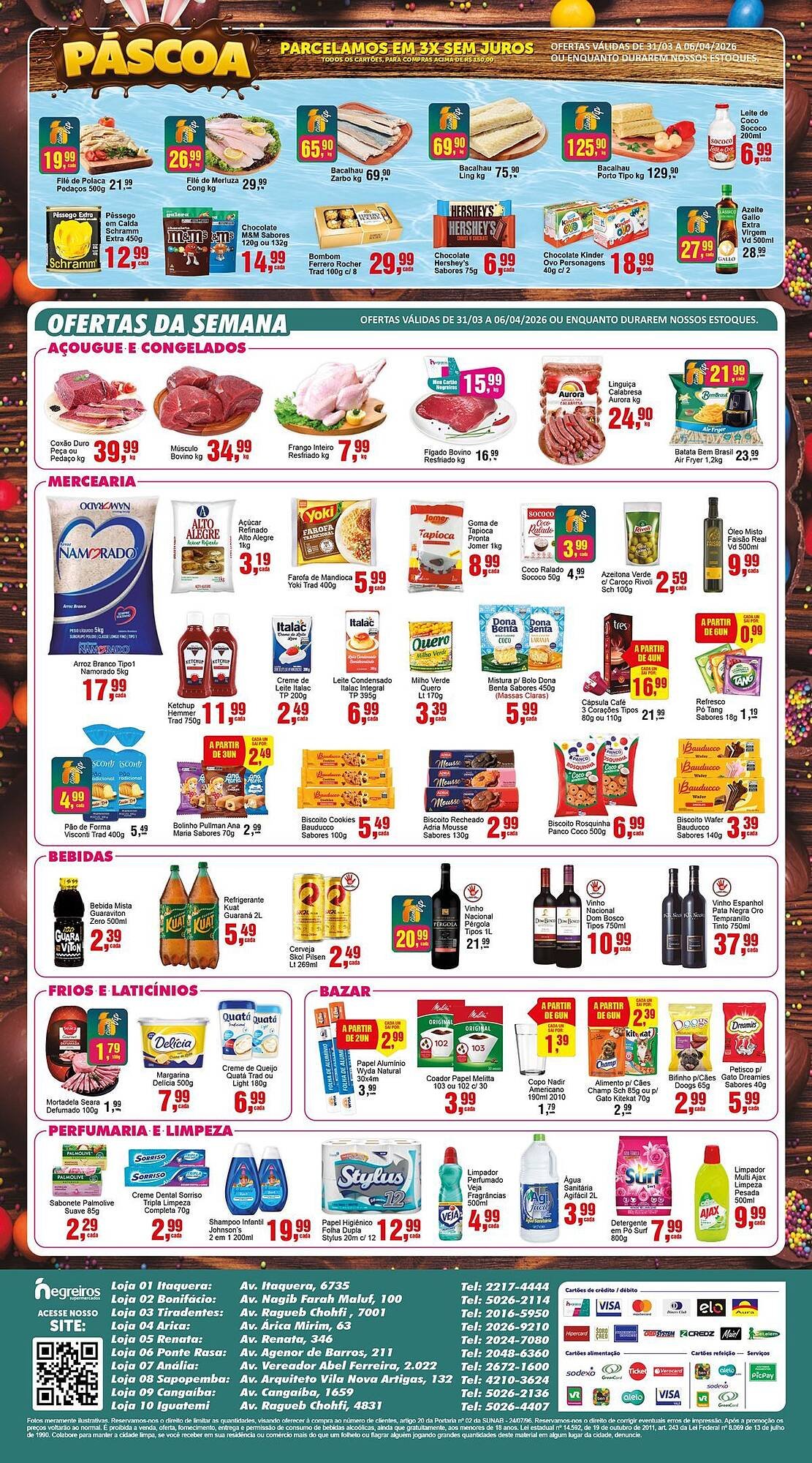 Folheto Negreiros (2026-03-31 - 2026-04-05)
