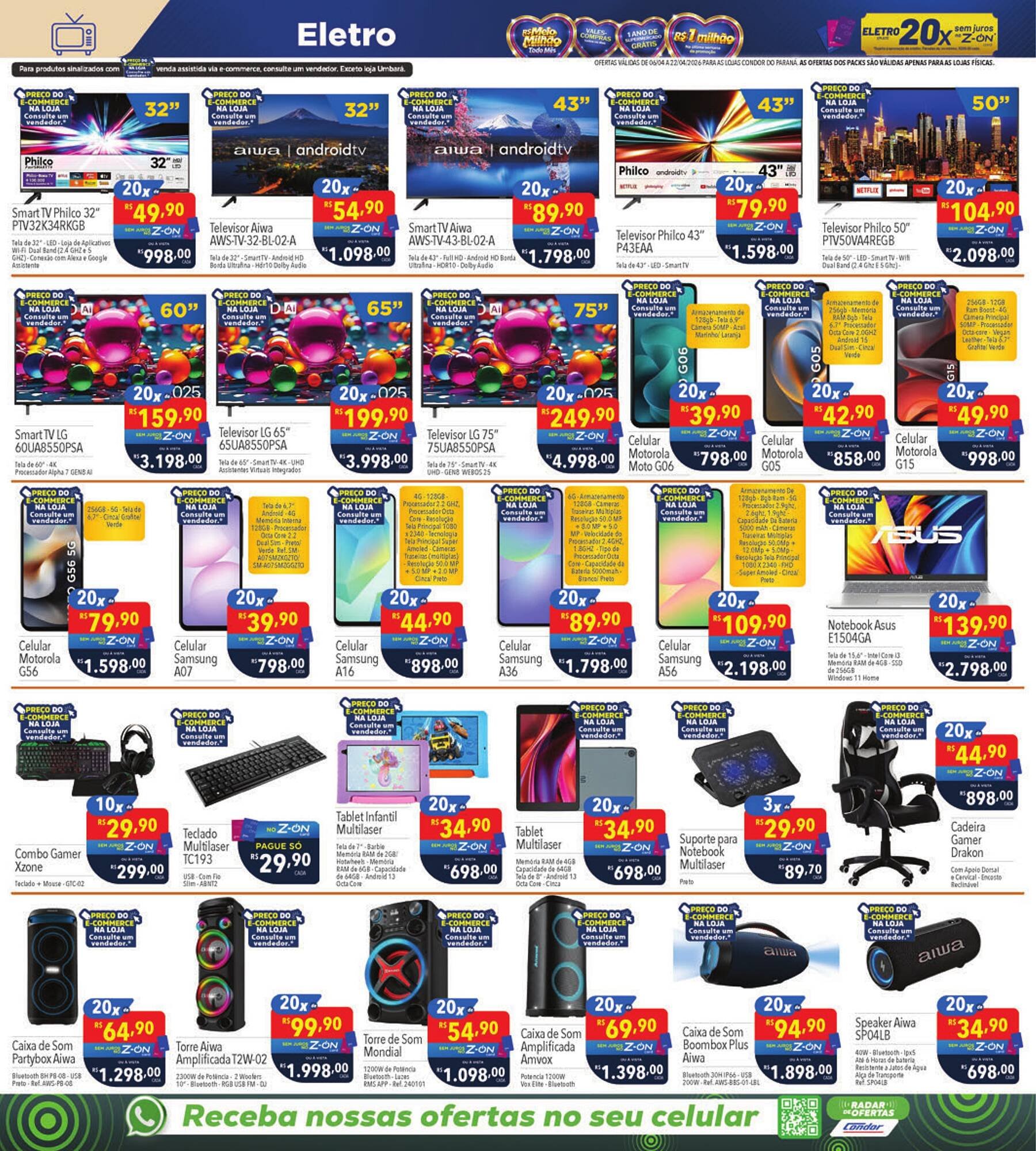 Catálogo Supermercados Condor (2026-04-06 - 2026-04-22)