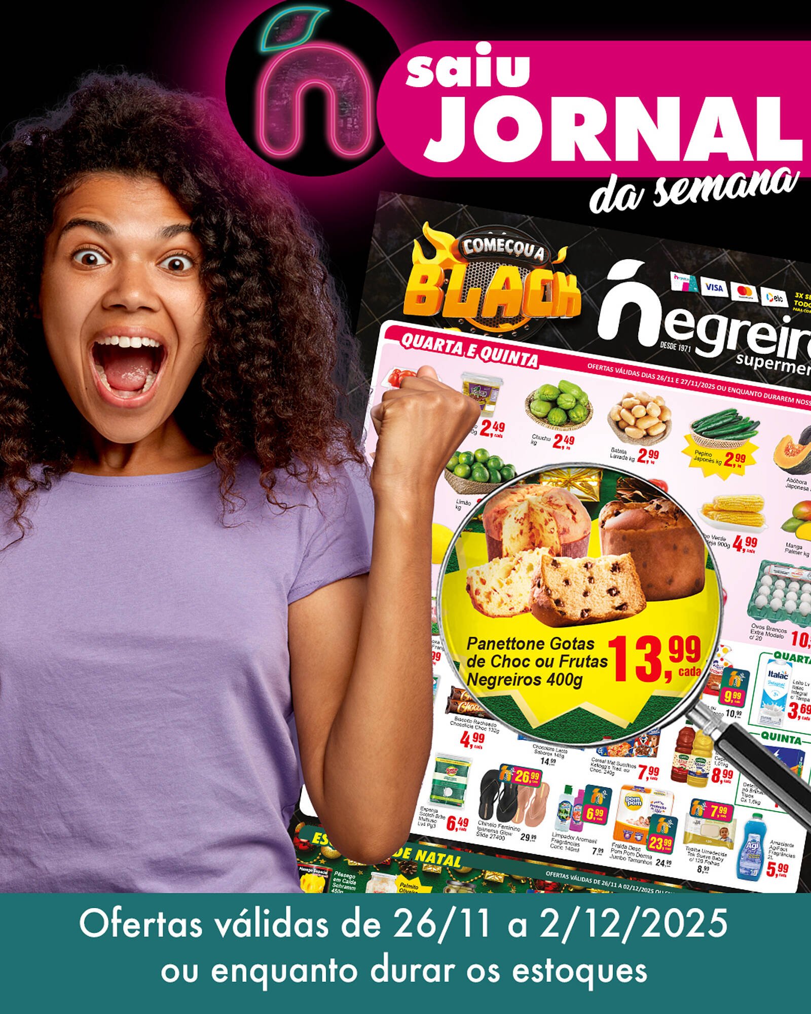 Folheto Negreiros (2025-11-25 - 2025-12-02)