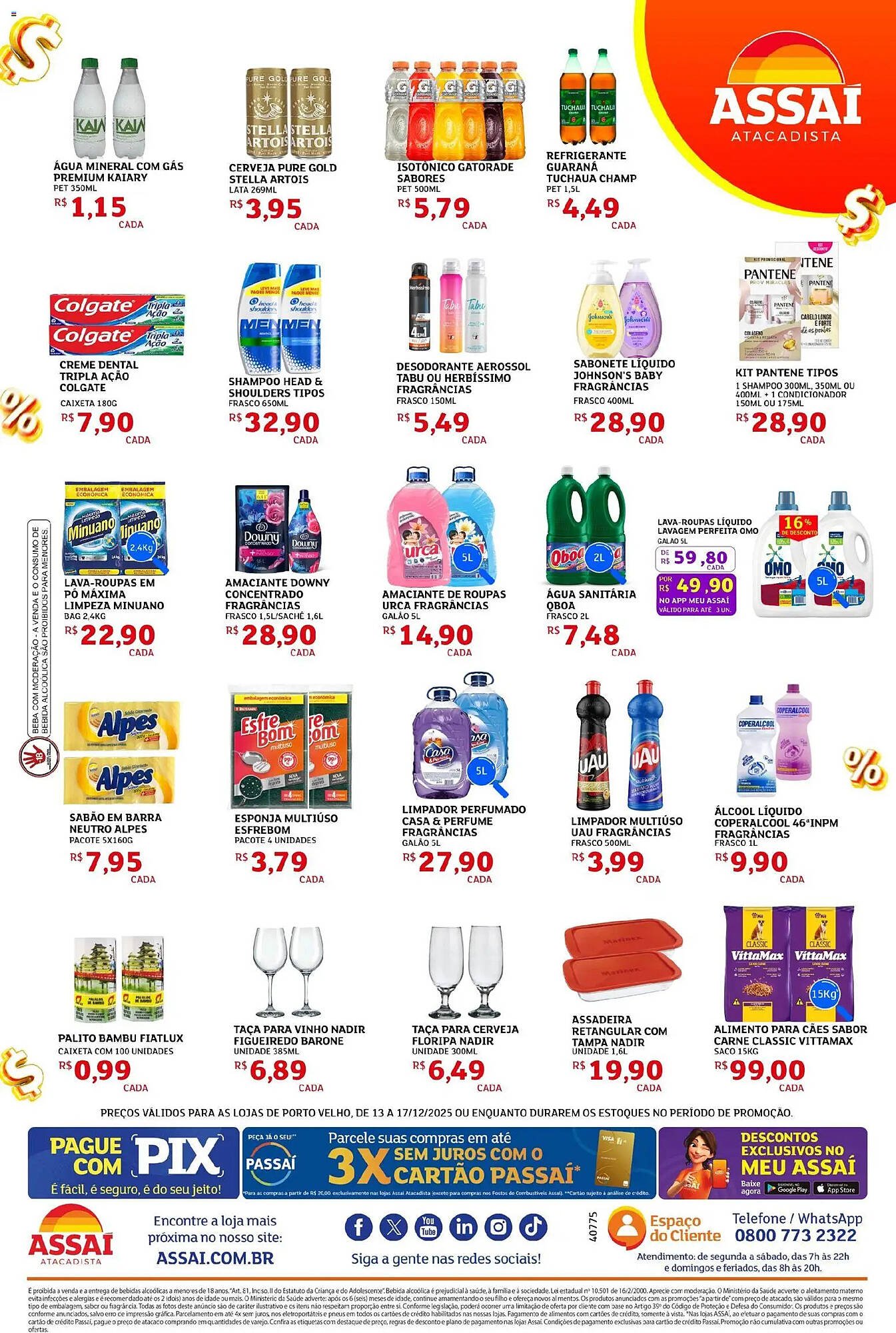 Encarte Assaí Atacadista (2025-12-13 - 2025-12-17)