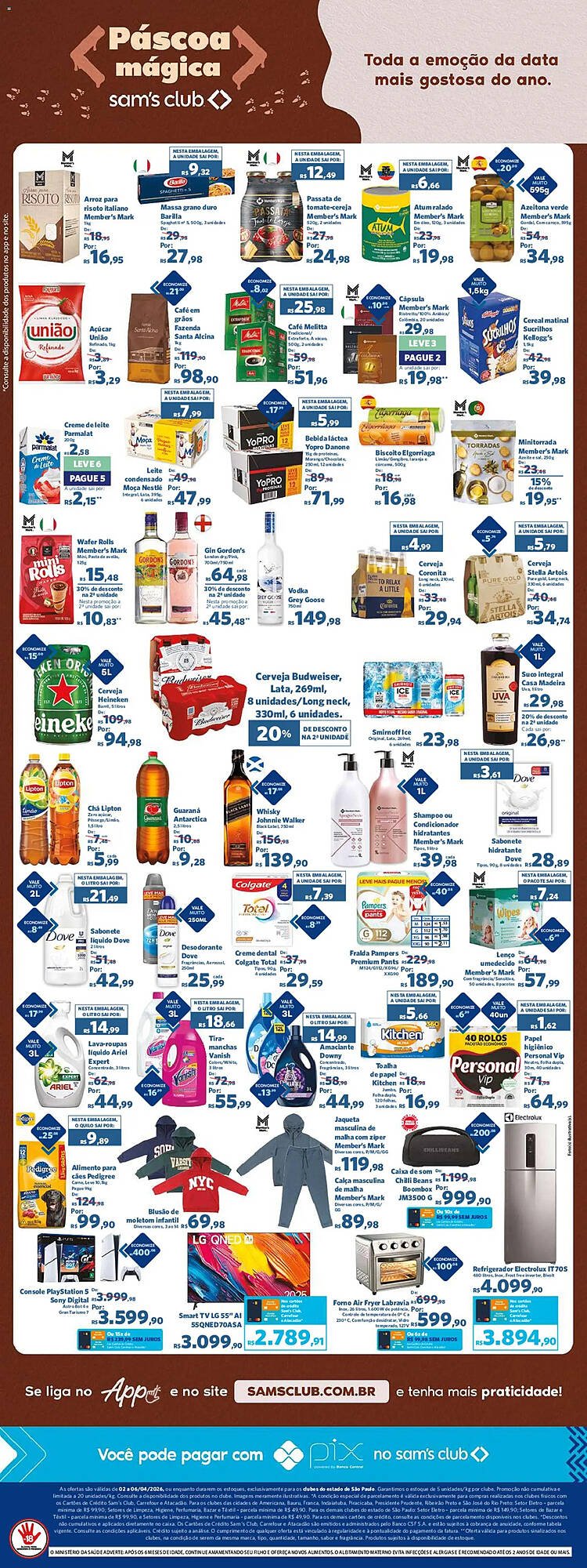 Folheto Sam's Club (2026-04-02 - 2026-04-06)
