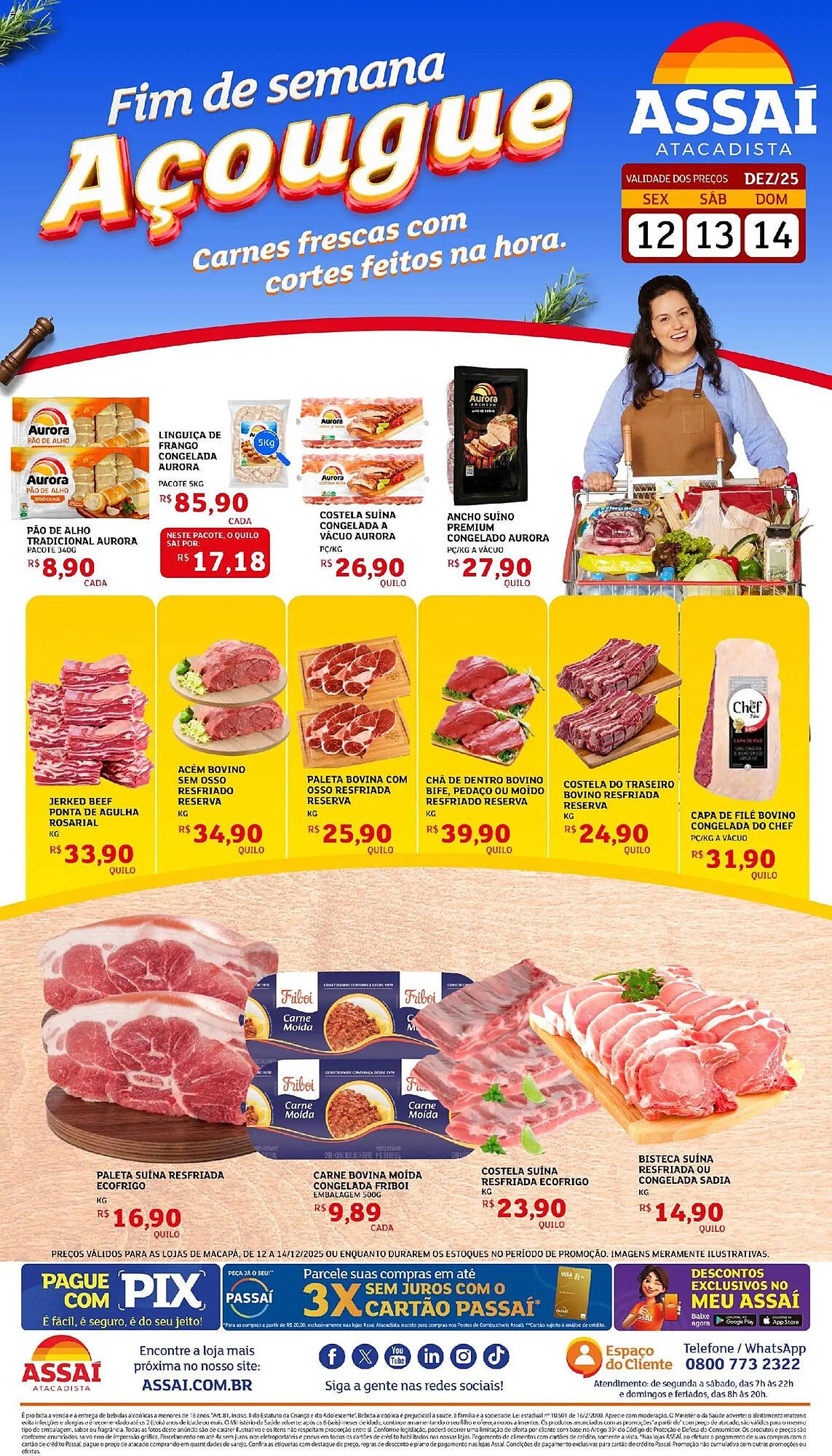 Encarte Assaí Atacadista (2025-12-13 - 2025-12-14)