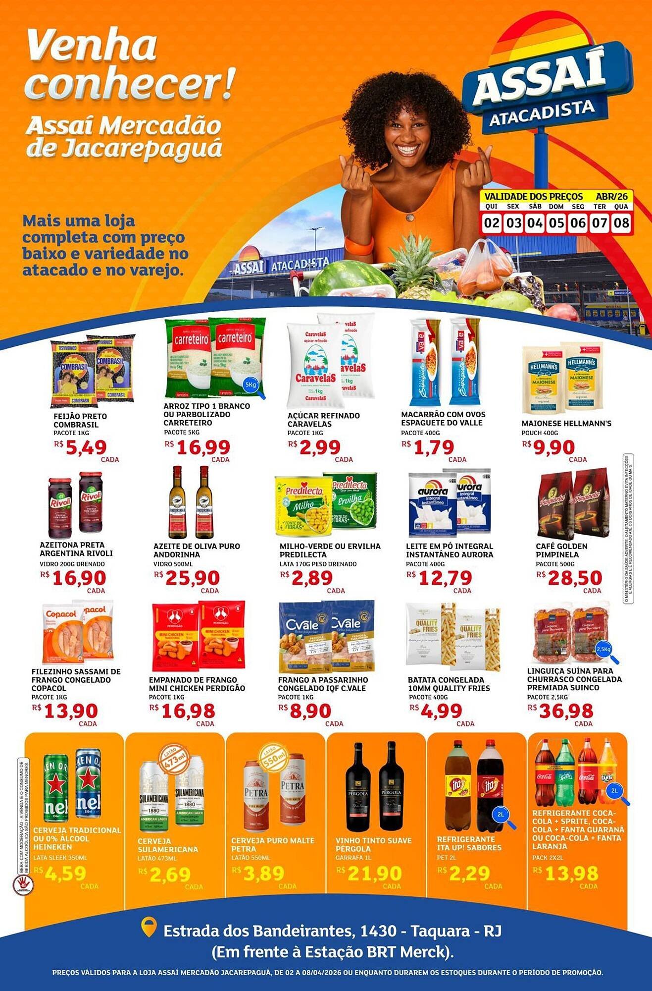Encarte Assaí Atacadista (2026-04-02 - 2026-04-08)