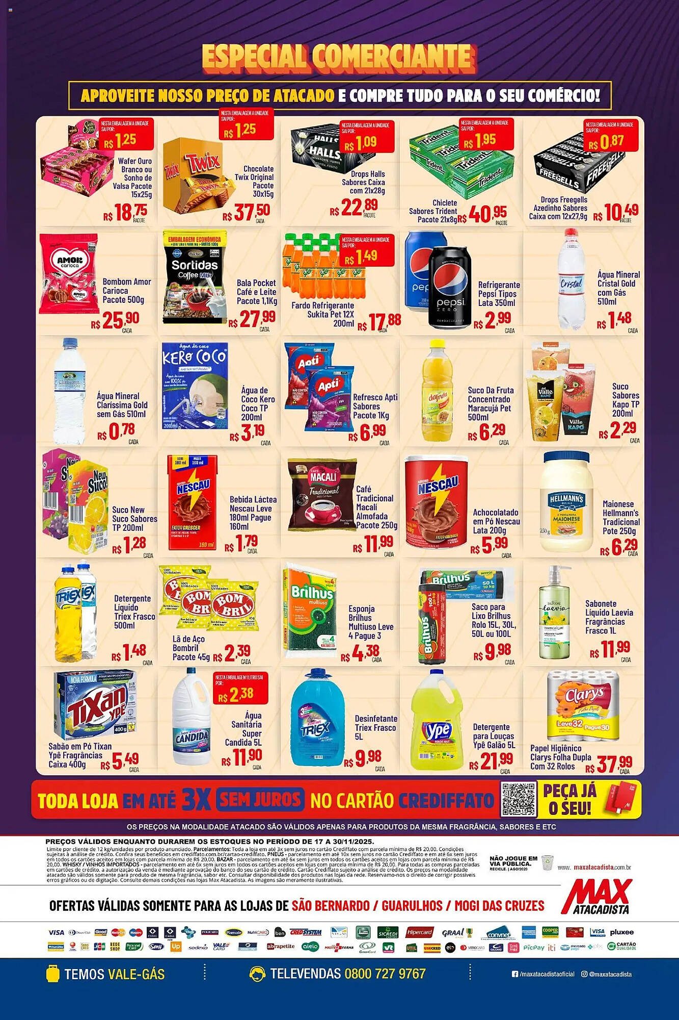 Encarte Max Atacadista (2025-11-17 - 2025-12-01)