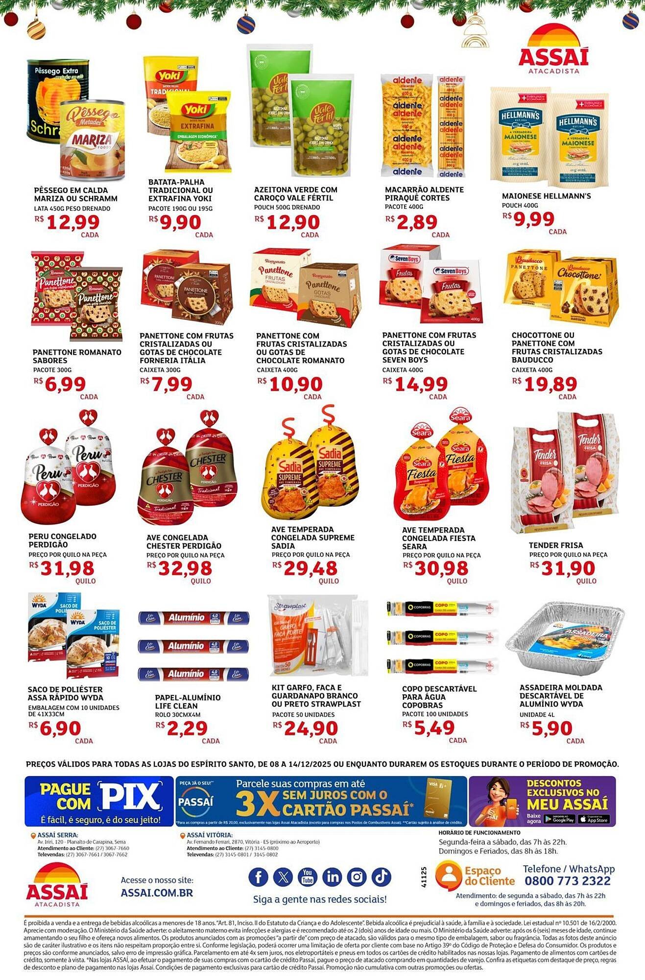 Encarte Assaí Atacadista (2025-12-09 - 2025-12-14)