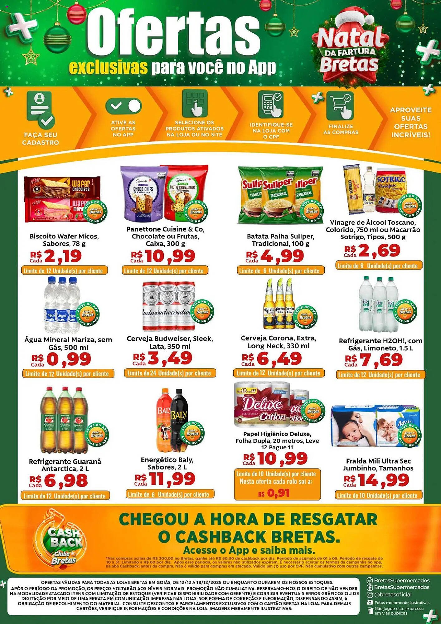 Catálogo Supermercados Bretas (2025-12-12 - 2025-12-18)