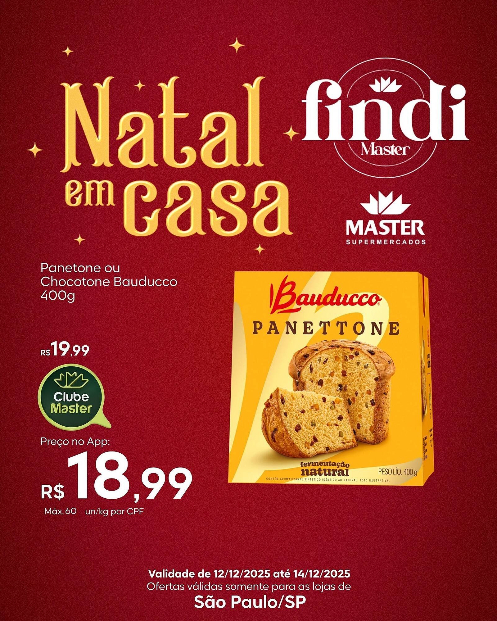 Folheto Master Supermercados (2025-12-12 - 2025-12-14)