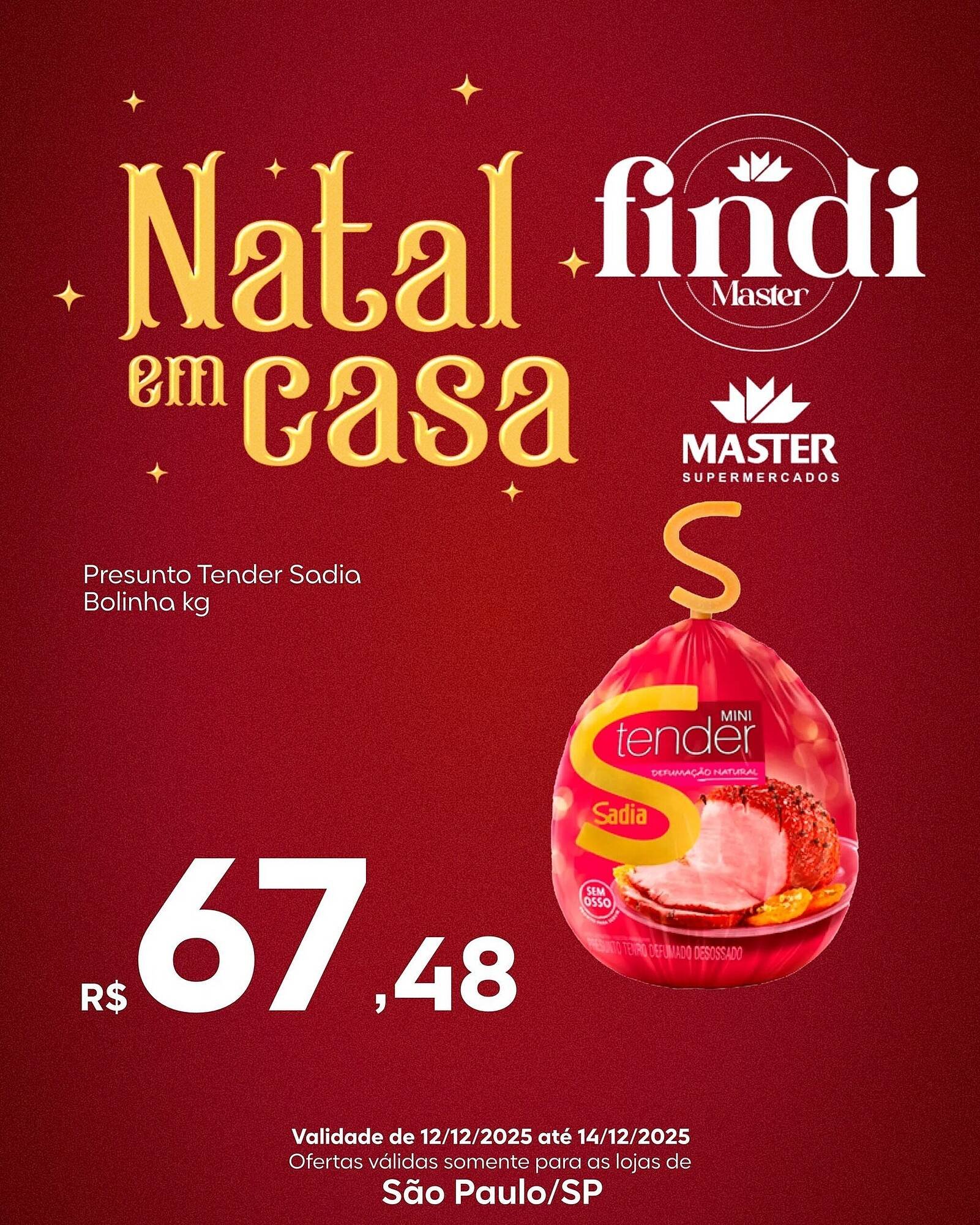 Folheto Master Supermercados (2025-12-12 - 2025-12-14)