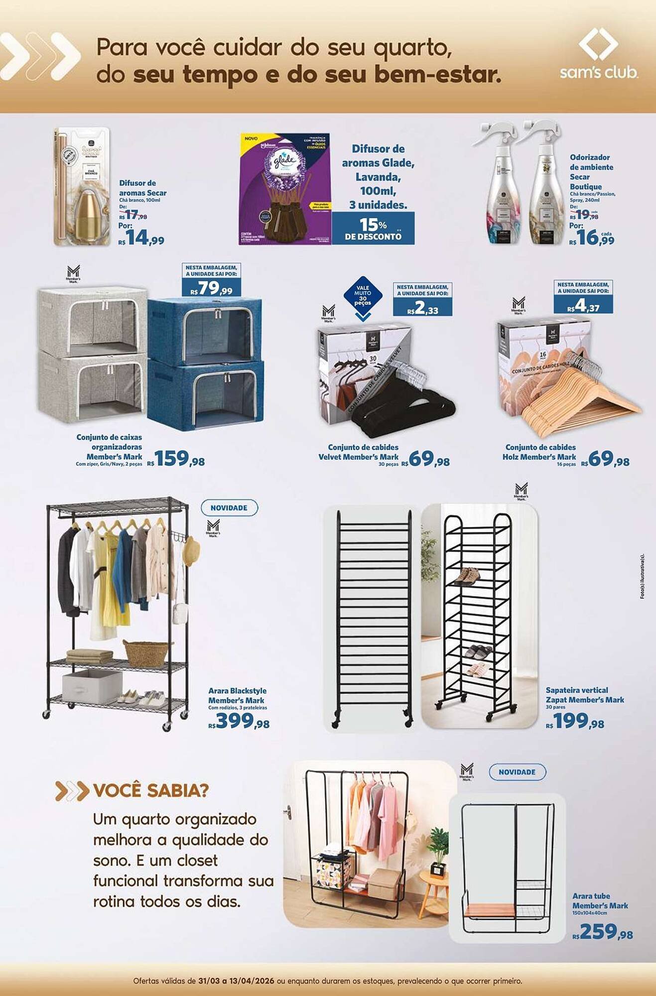 Folheto Sam's Club (2026-03-31 - 2026-04-13)