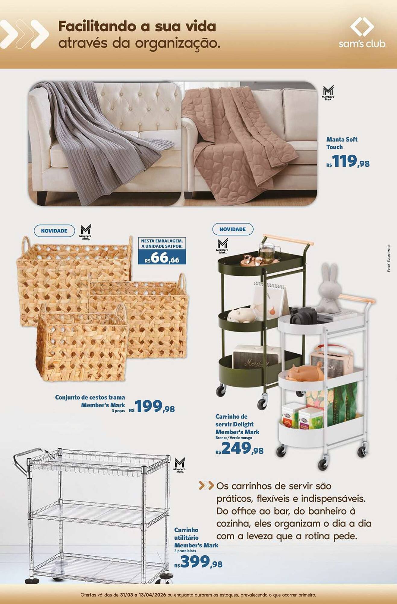 Folheto Sam's Club (2026-03-31 - 2026-04-13)