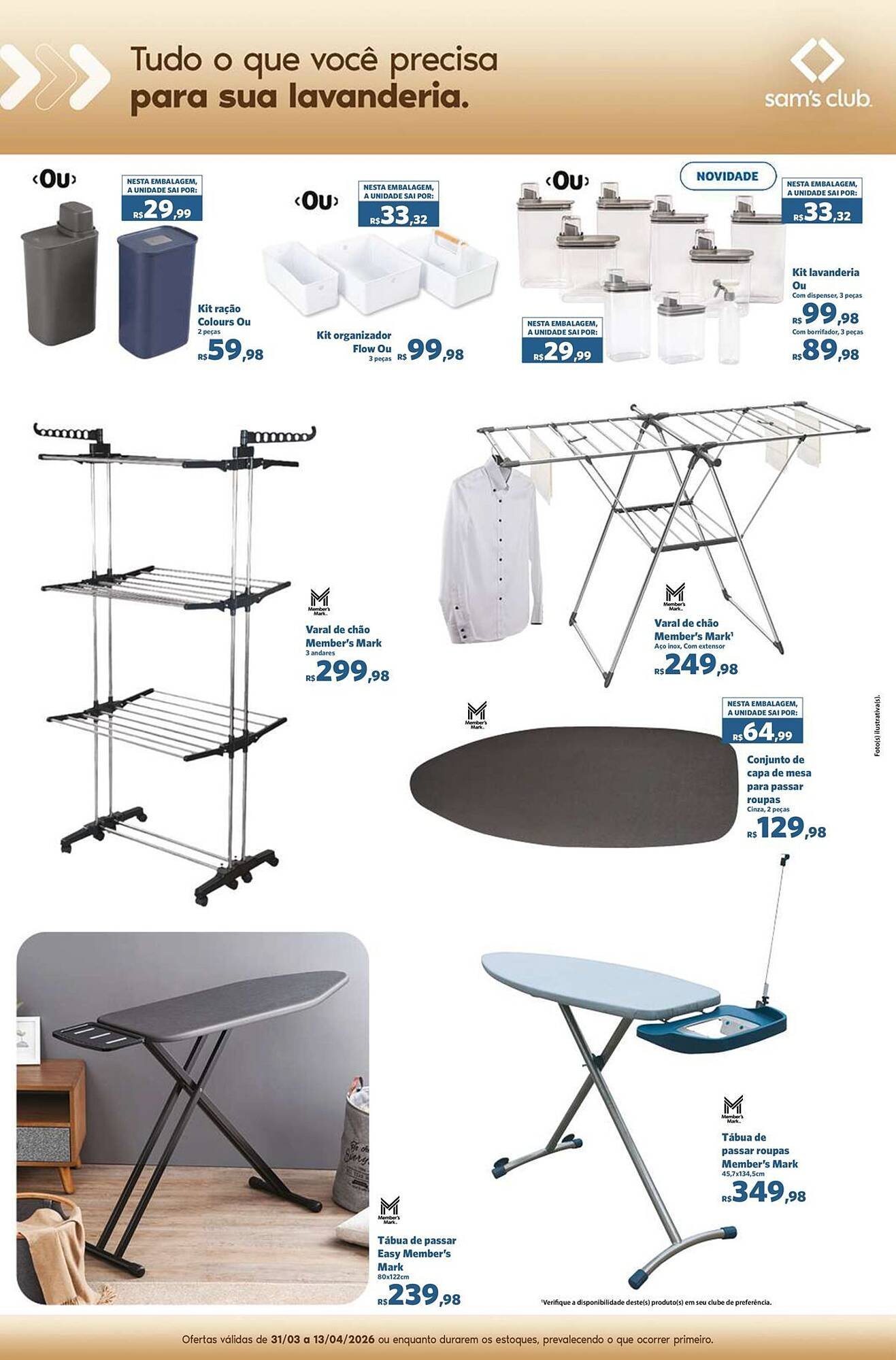 Folheto Sam's Club (2026-03-31 - 2026-04-13)