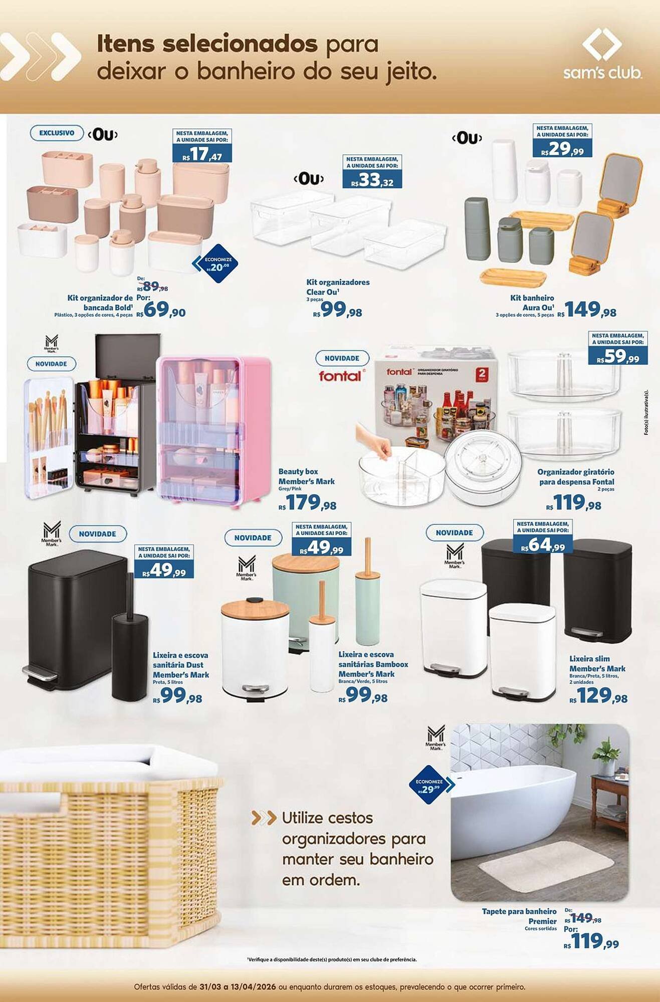 Folheto Sam's Club (2026-03-31 - 2026-04-13)