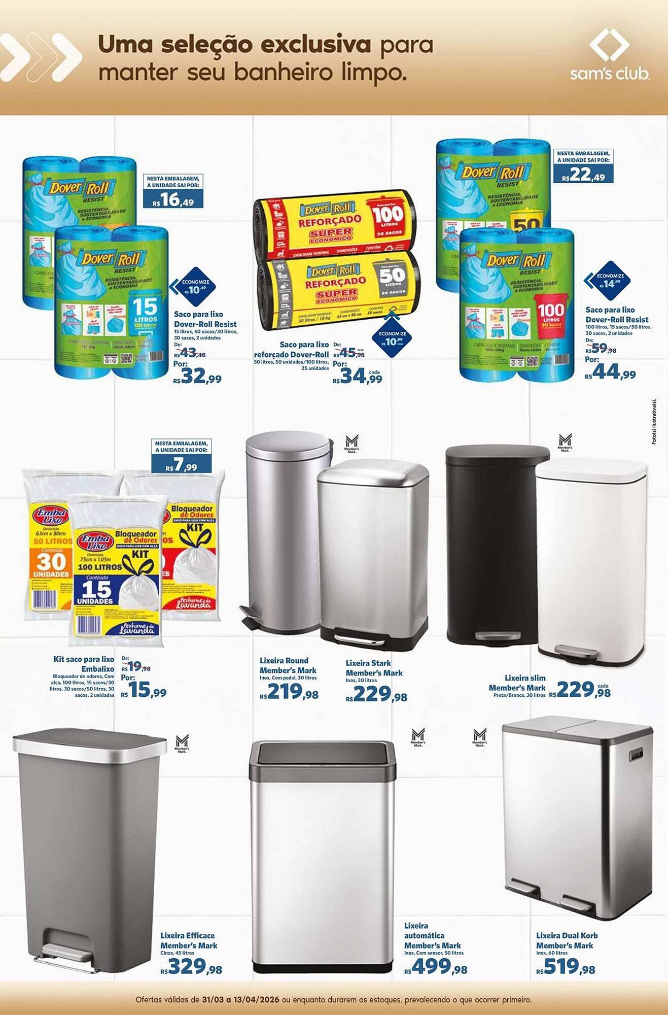 Folheto Sam's Club (2026-03-31 - 2026-04-13)