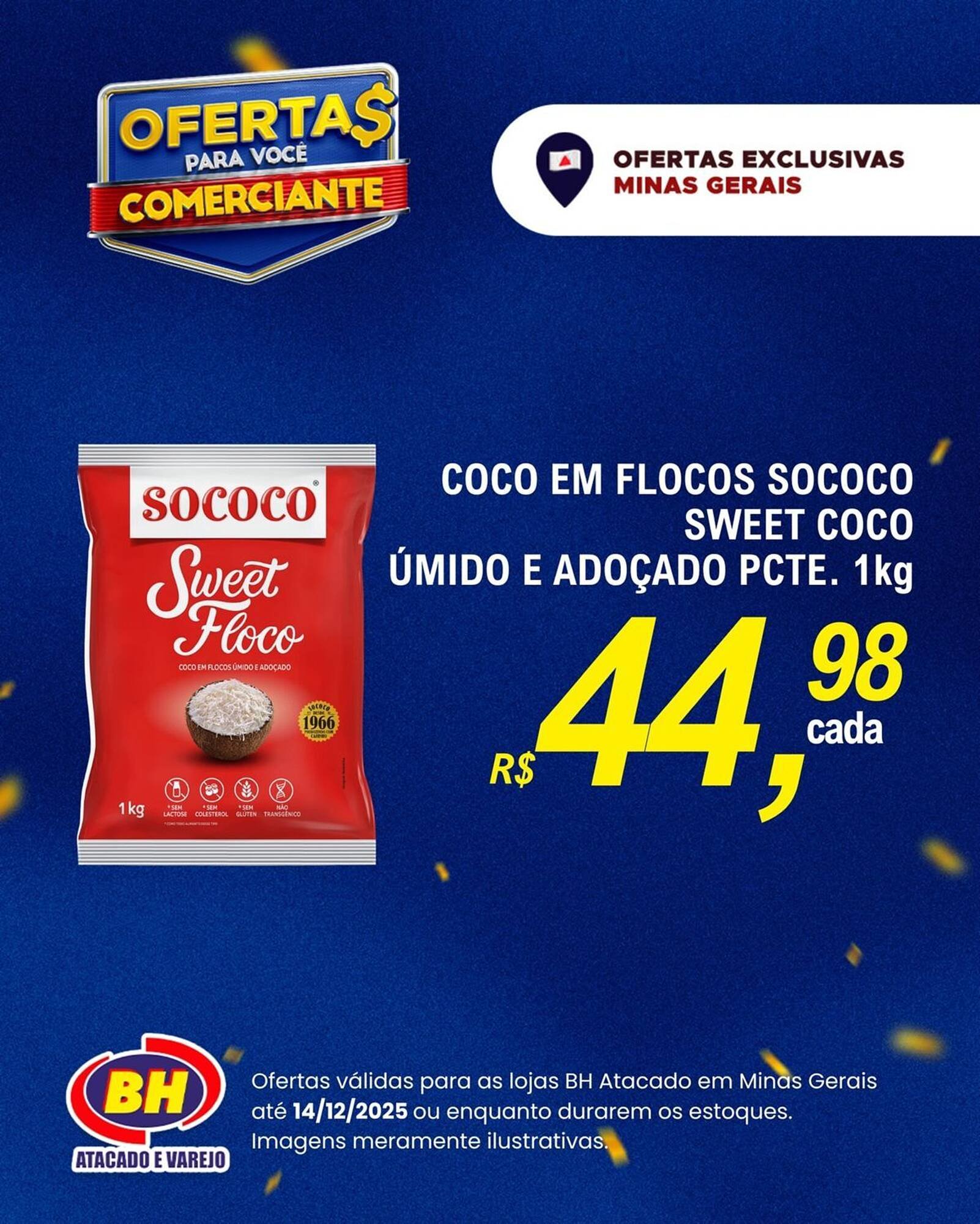 Folheto Supermercados BH (2025-12-12 - 2025-12-14)