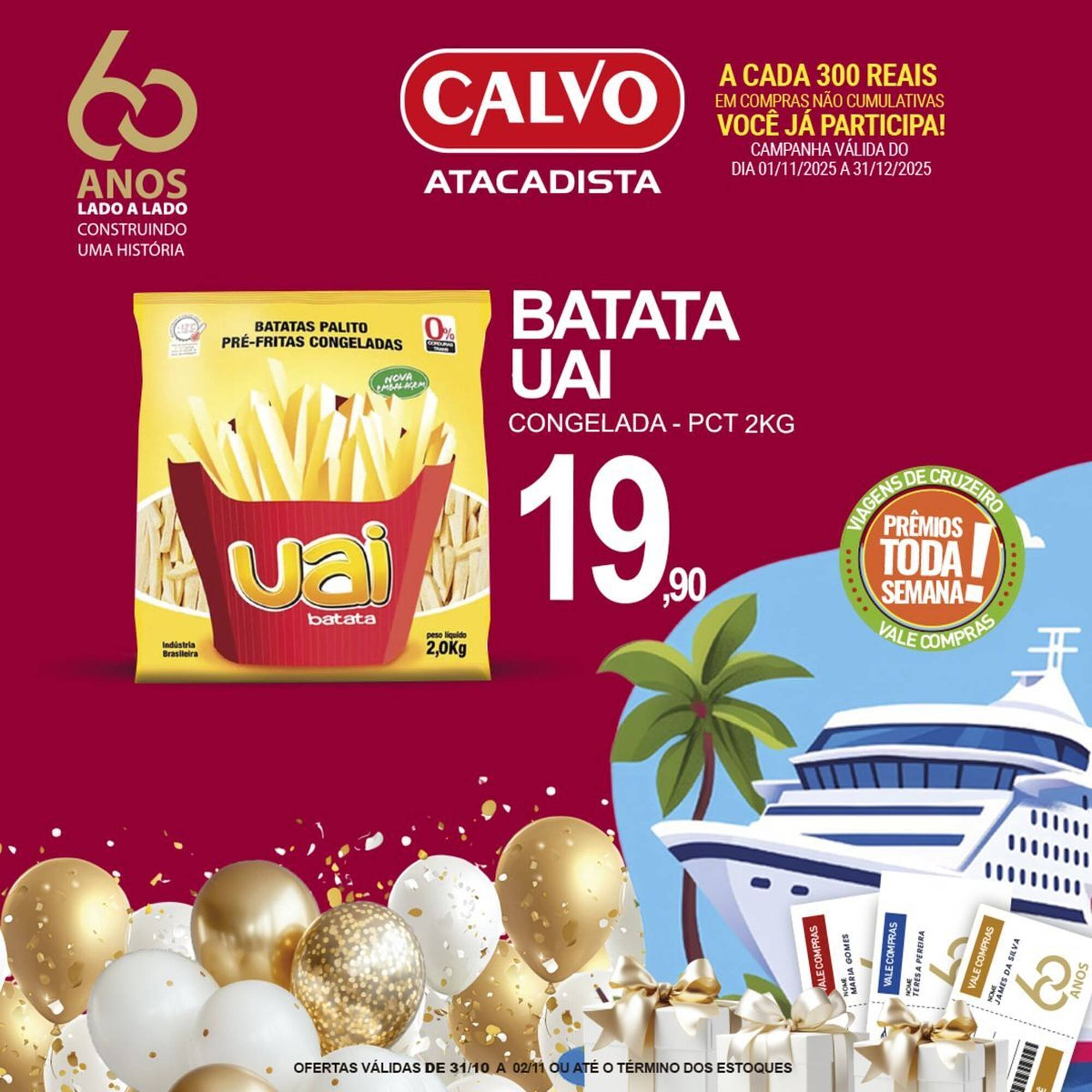 Folheto Calvo Atacadista (2025-11-01 - 2025-12-31)