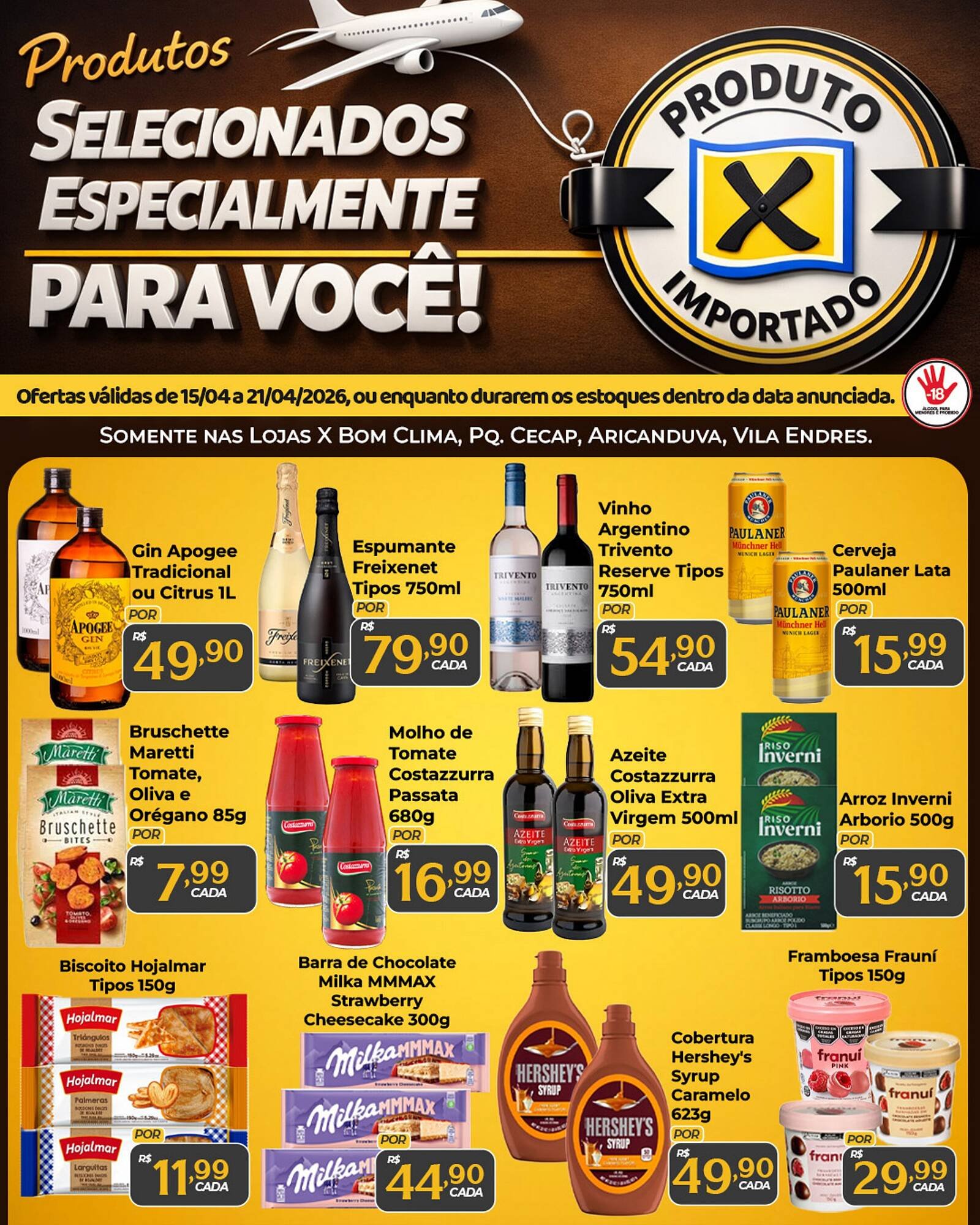 Folheto X Supermercados (2026-04-15 - 2026-04-21)