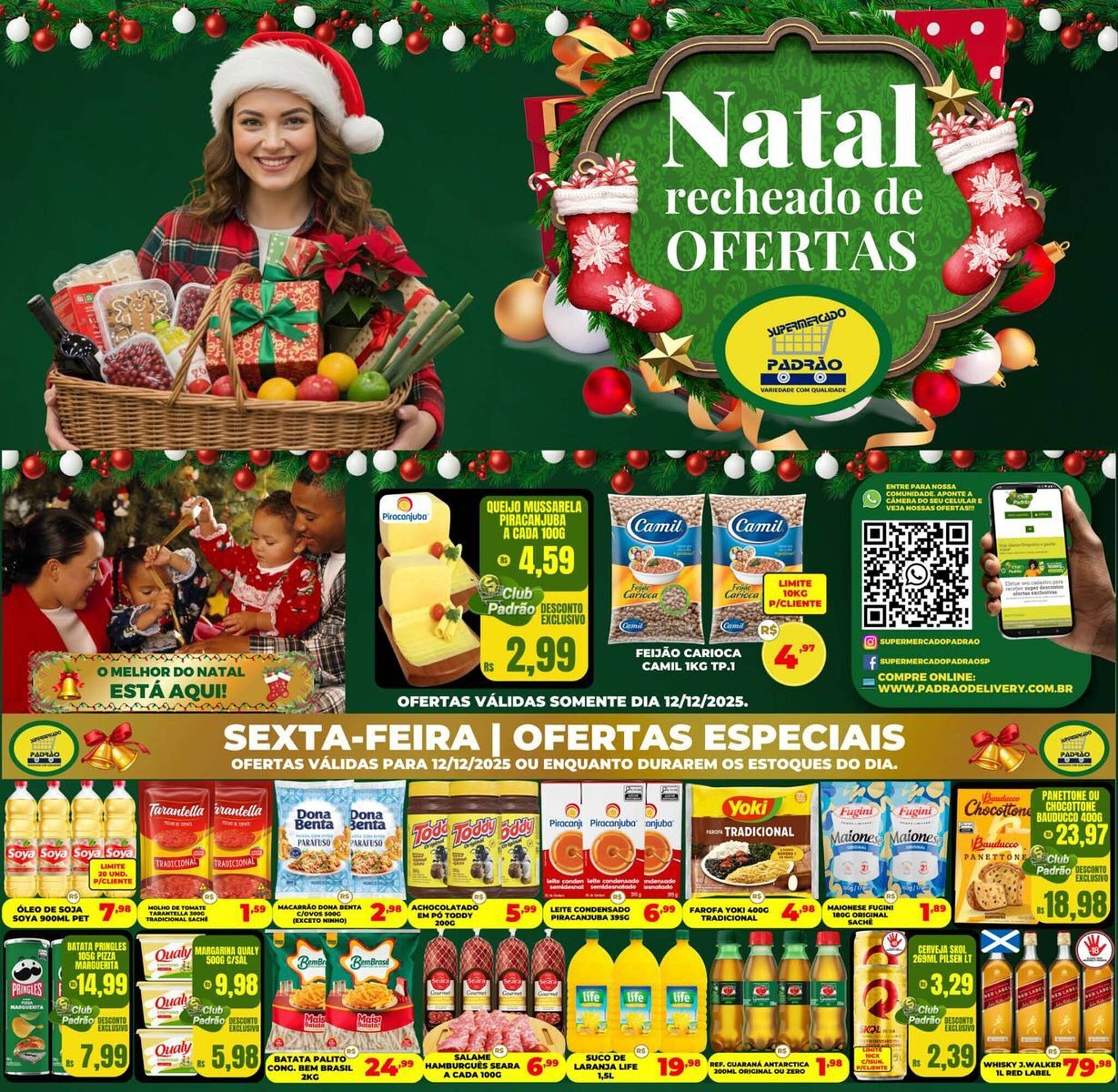 Folheto Supermercado Padrão (2025-12-12 - 2025-12-14)