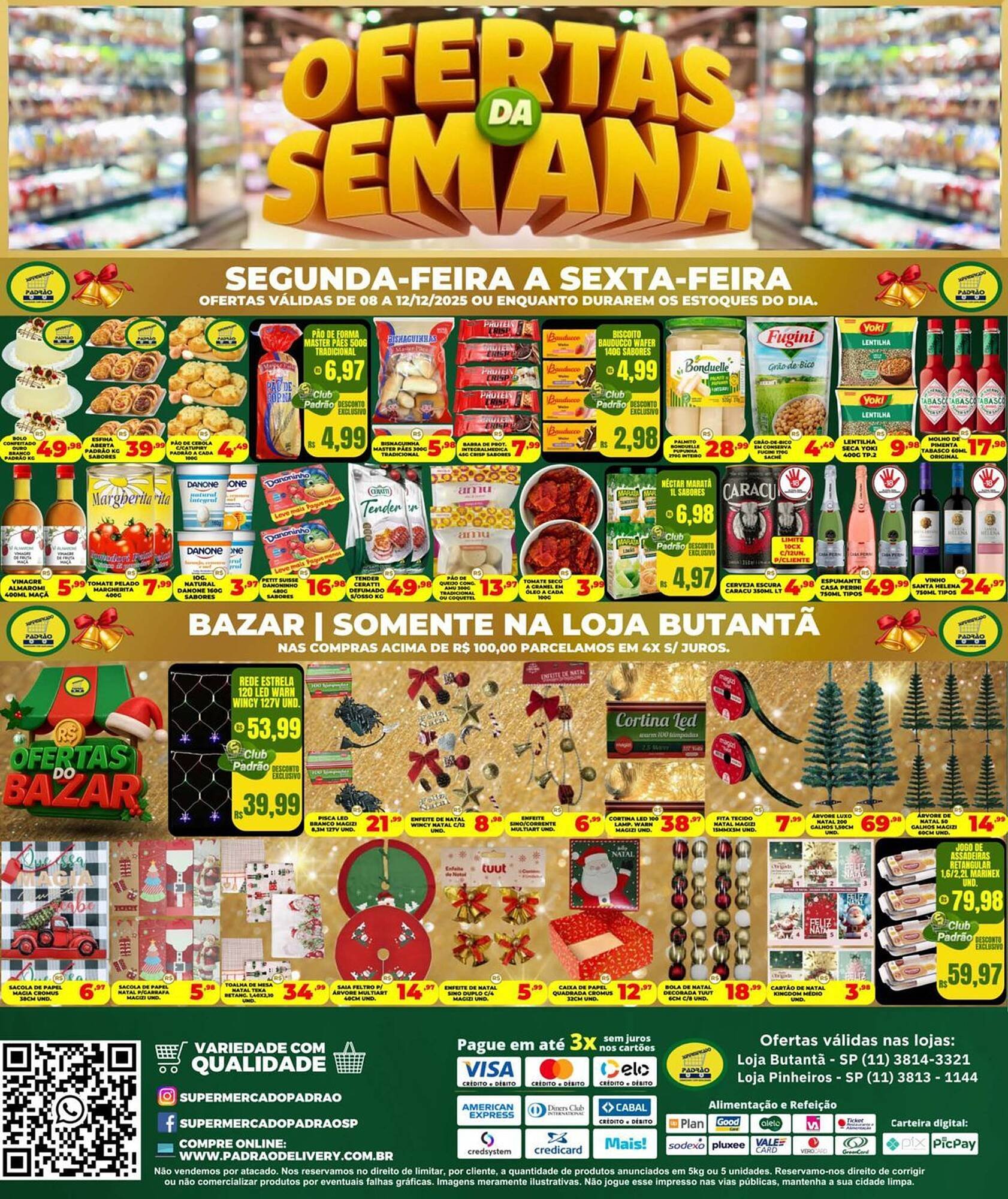 Folheto Supermercado Padrão (2025-12-12 - 2025-12-14)