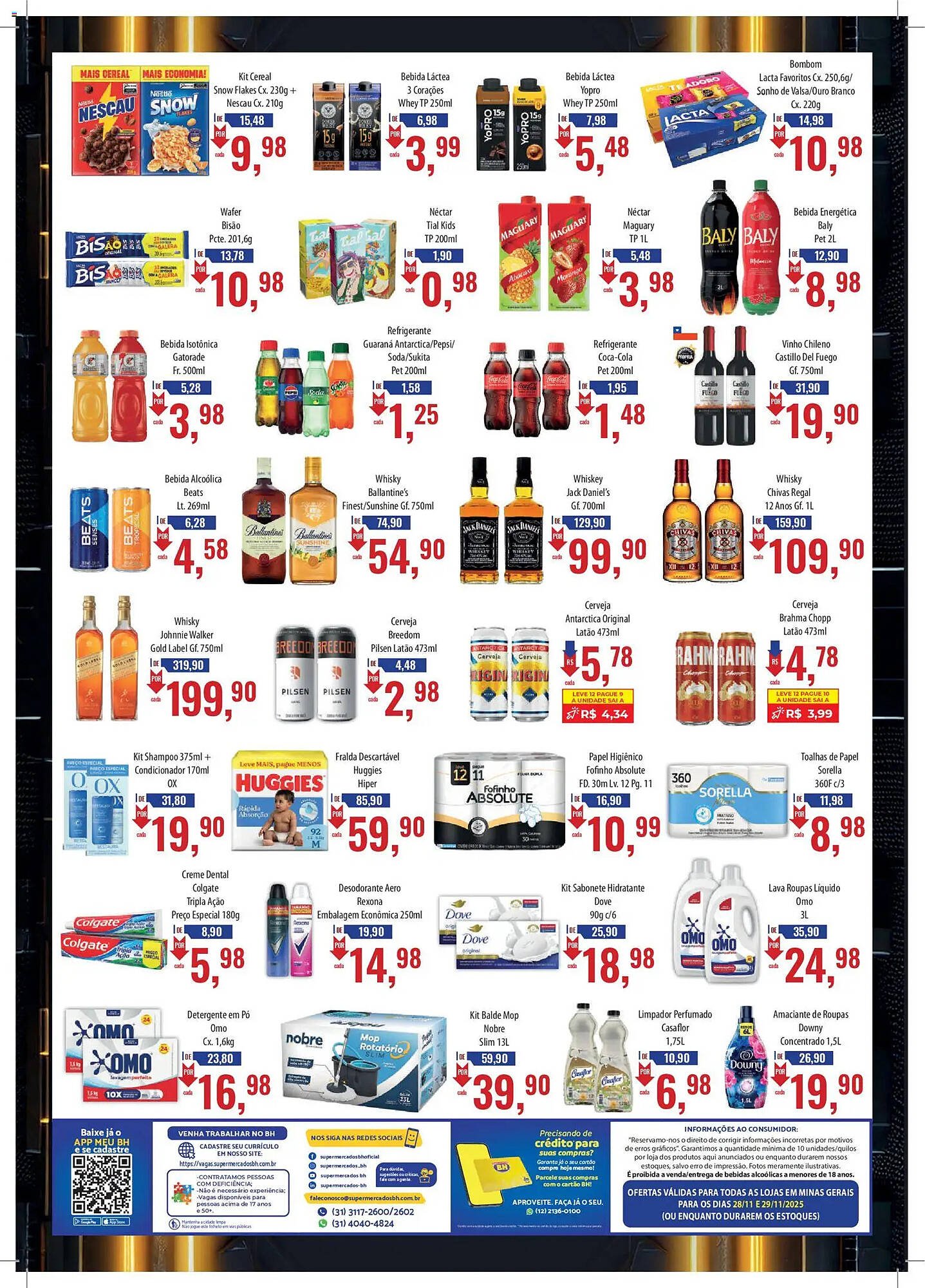 Folheto Supermercados BH (2025-11-28 - 2025-11-30)