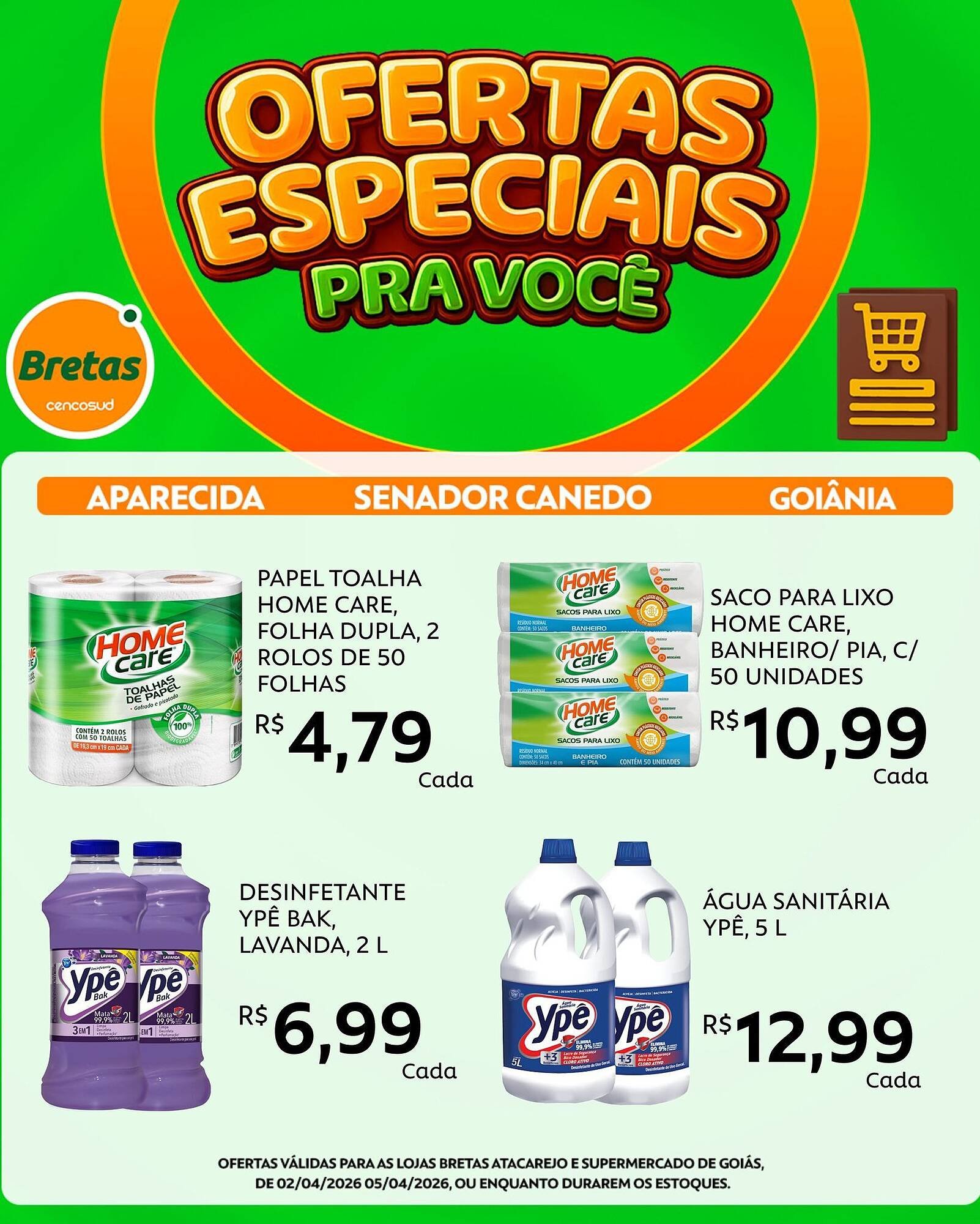 Catálogo Supermercados Bretas (2026-04-02 - 2026-04-05)