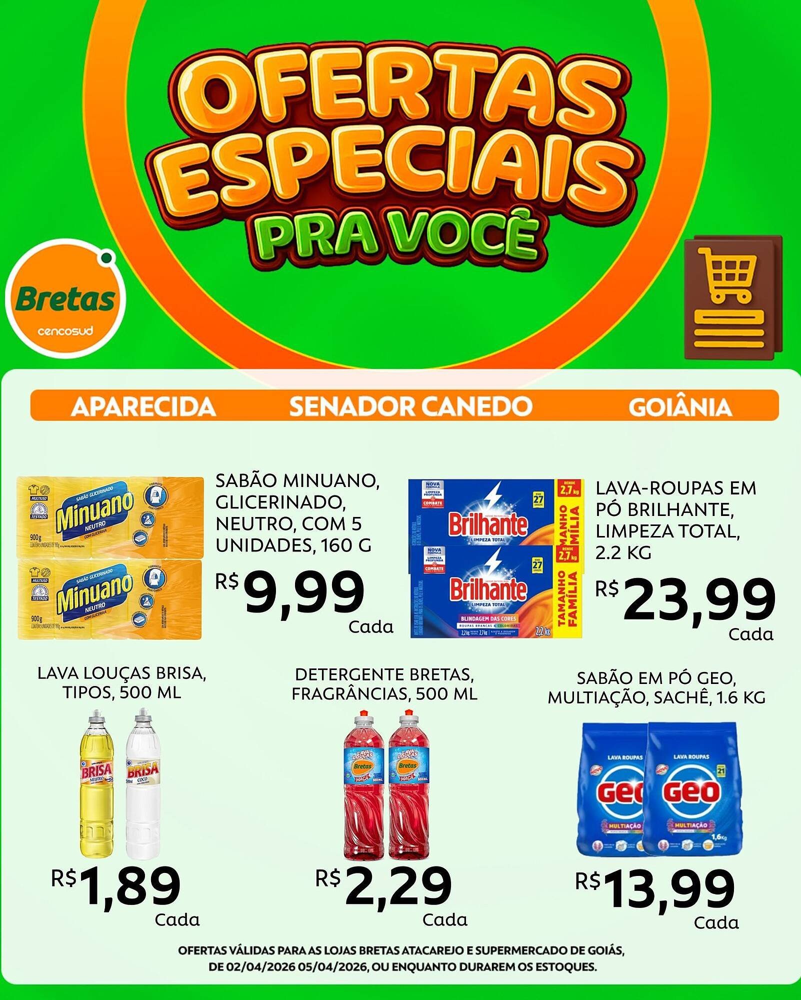 Catálogo Supermercados Bretas (2026-04-02 - 2026-04-05)