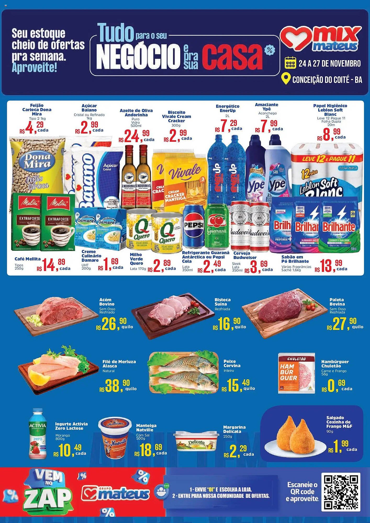 Catálogo Supermercados Mateus (2025-11-24 - 2025-11-27)