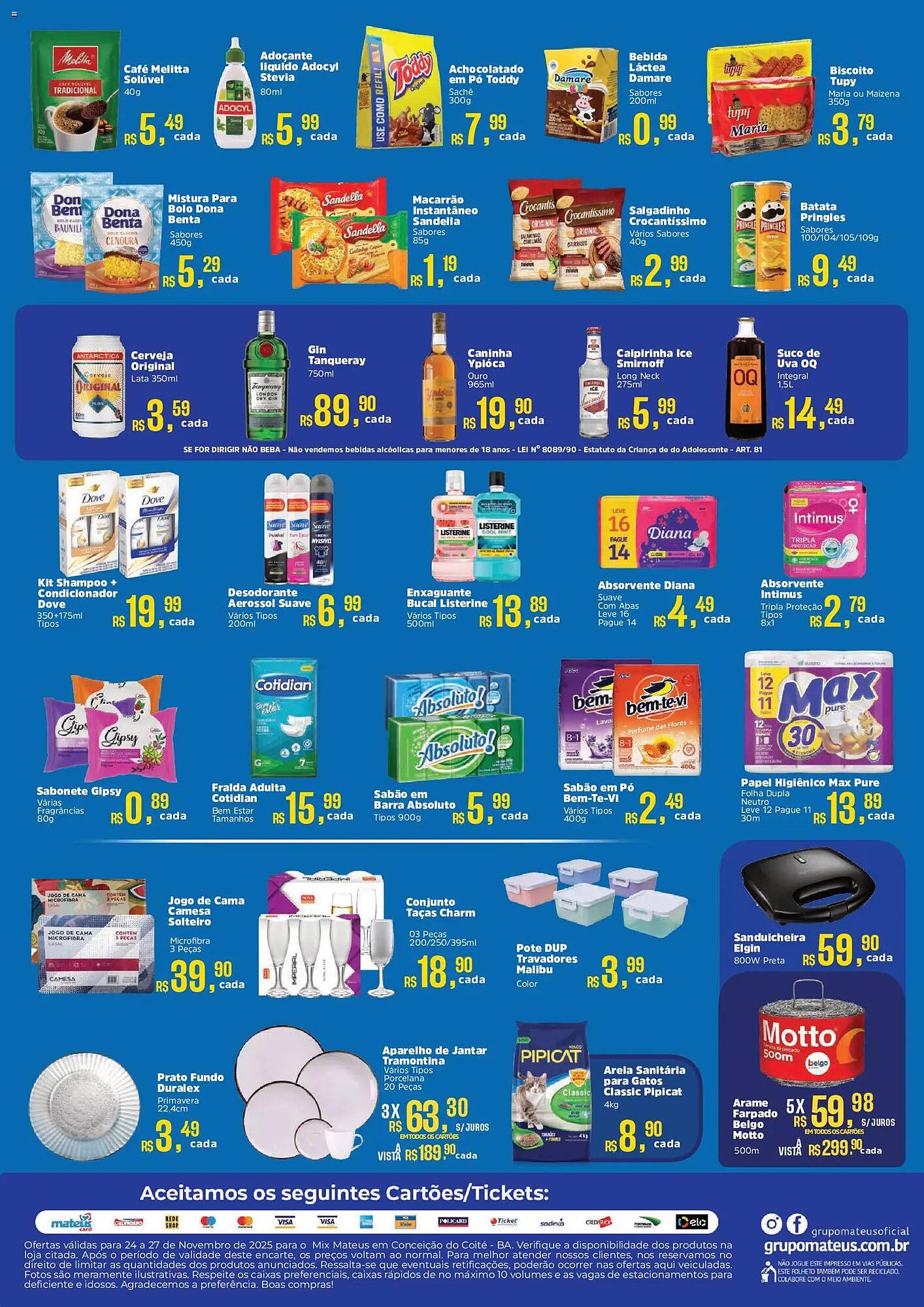 Catálogo Supermercados Mateus (2025-11-24 - 2025-11-27)