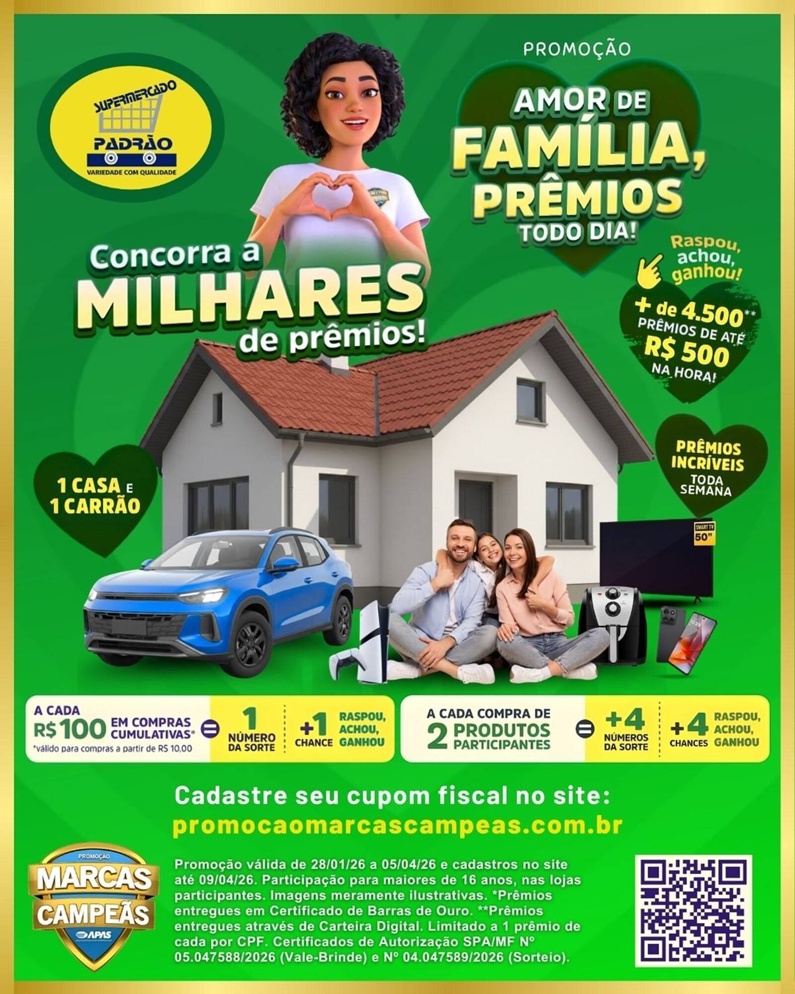 Folheto Supermercado Padrão (2026-01-28 - 2026-04-05)