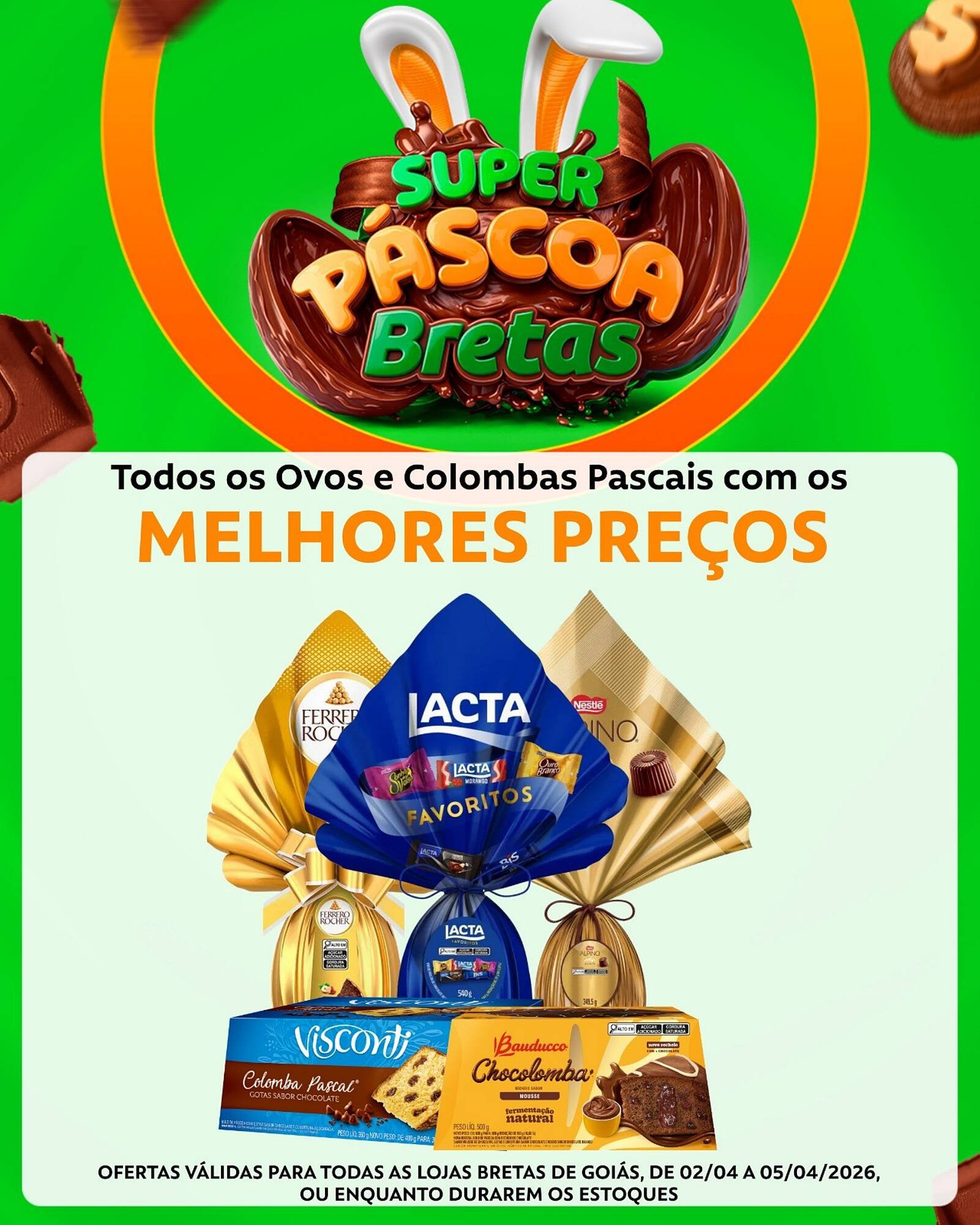 Catálogo Supermercados Bretas (2026-04-03 - 2026-04-05)