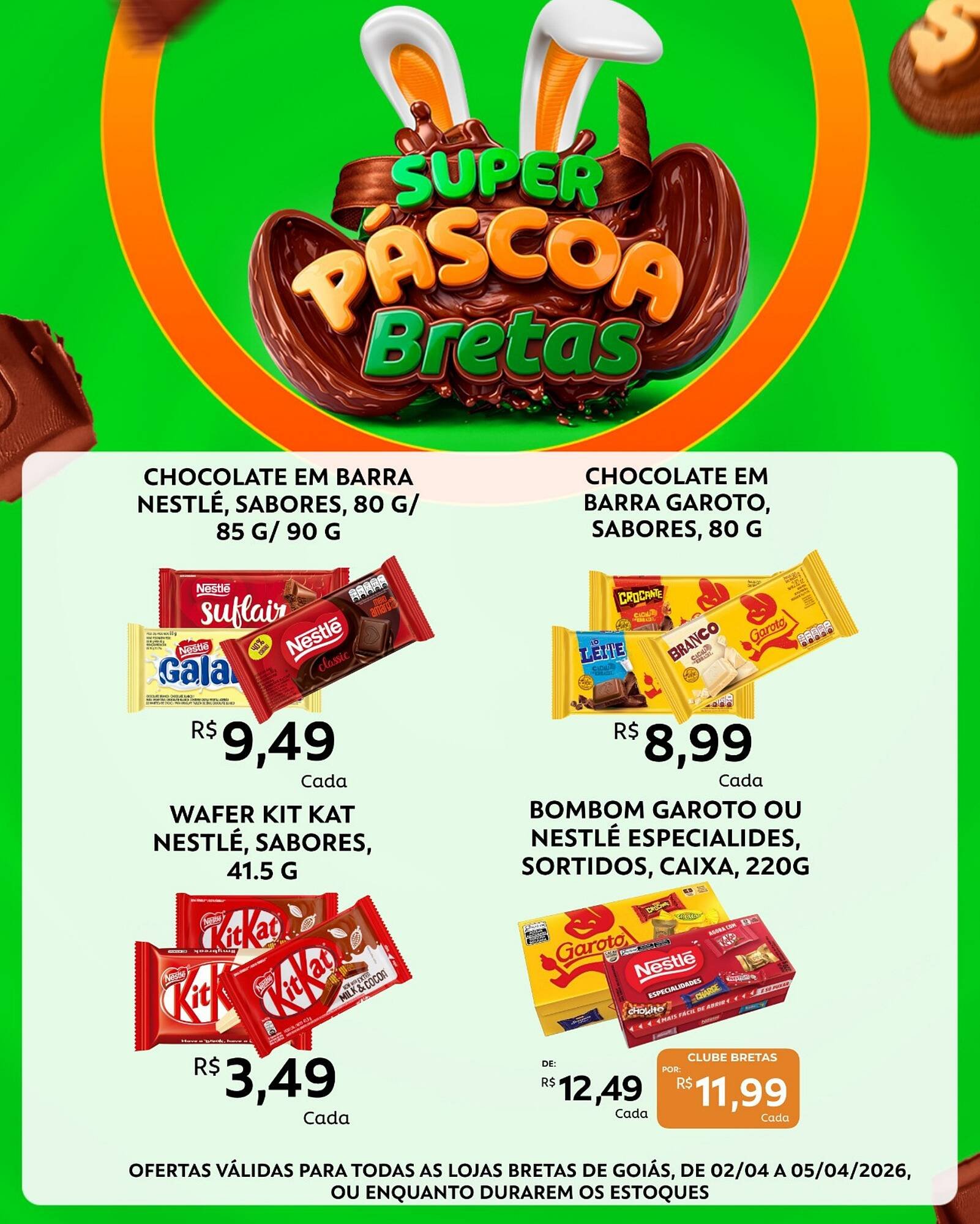 Catálogo Supermercados Bretas (2026-04-03 - 2026-04-05)