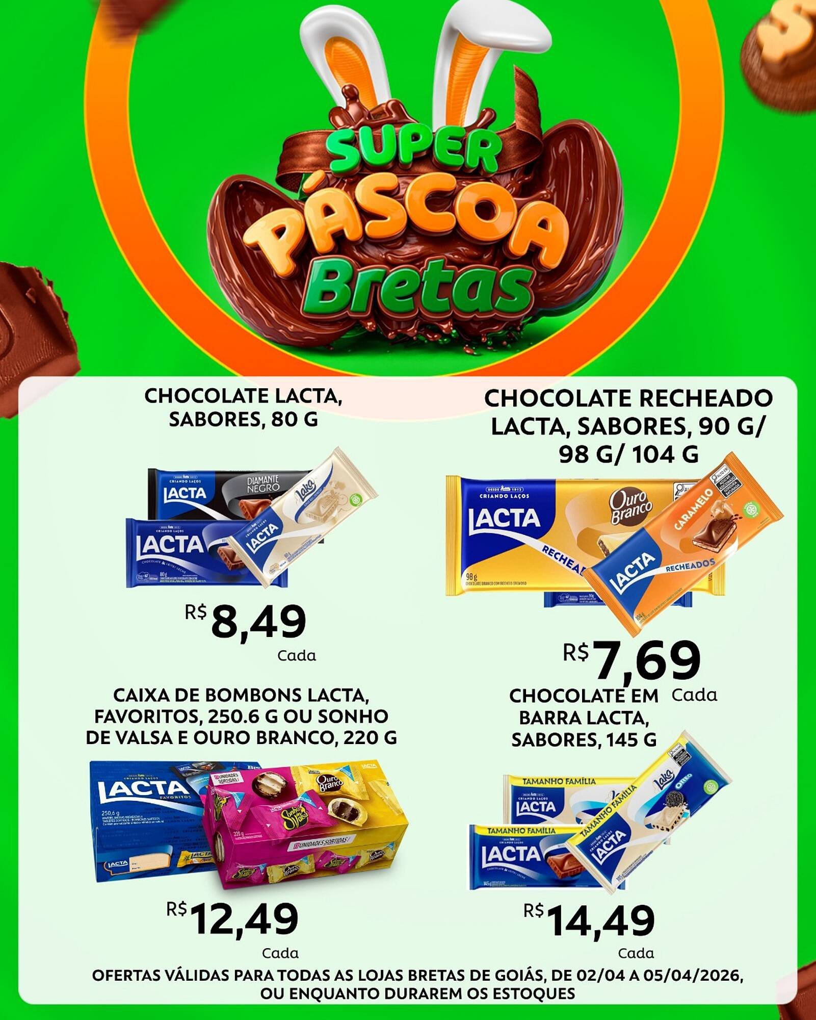 Catálogo Supermercados Bretas (2026-04-03 - 2026-04-05)