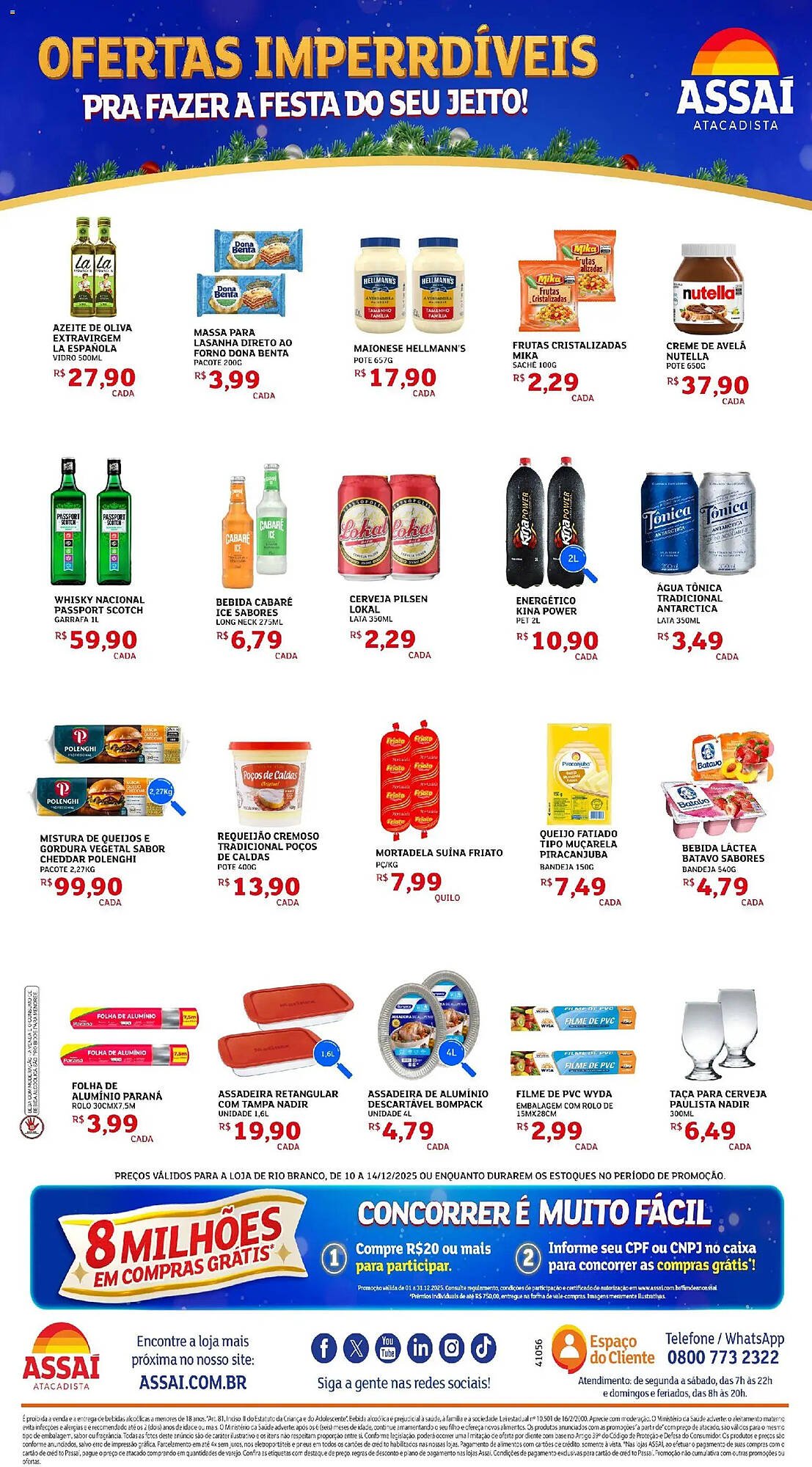 Encarte Assaí Atacadista (2025-12-10 - 2025-12-14)