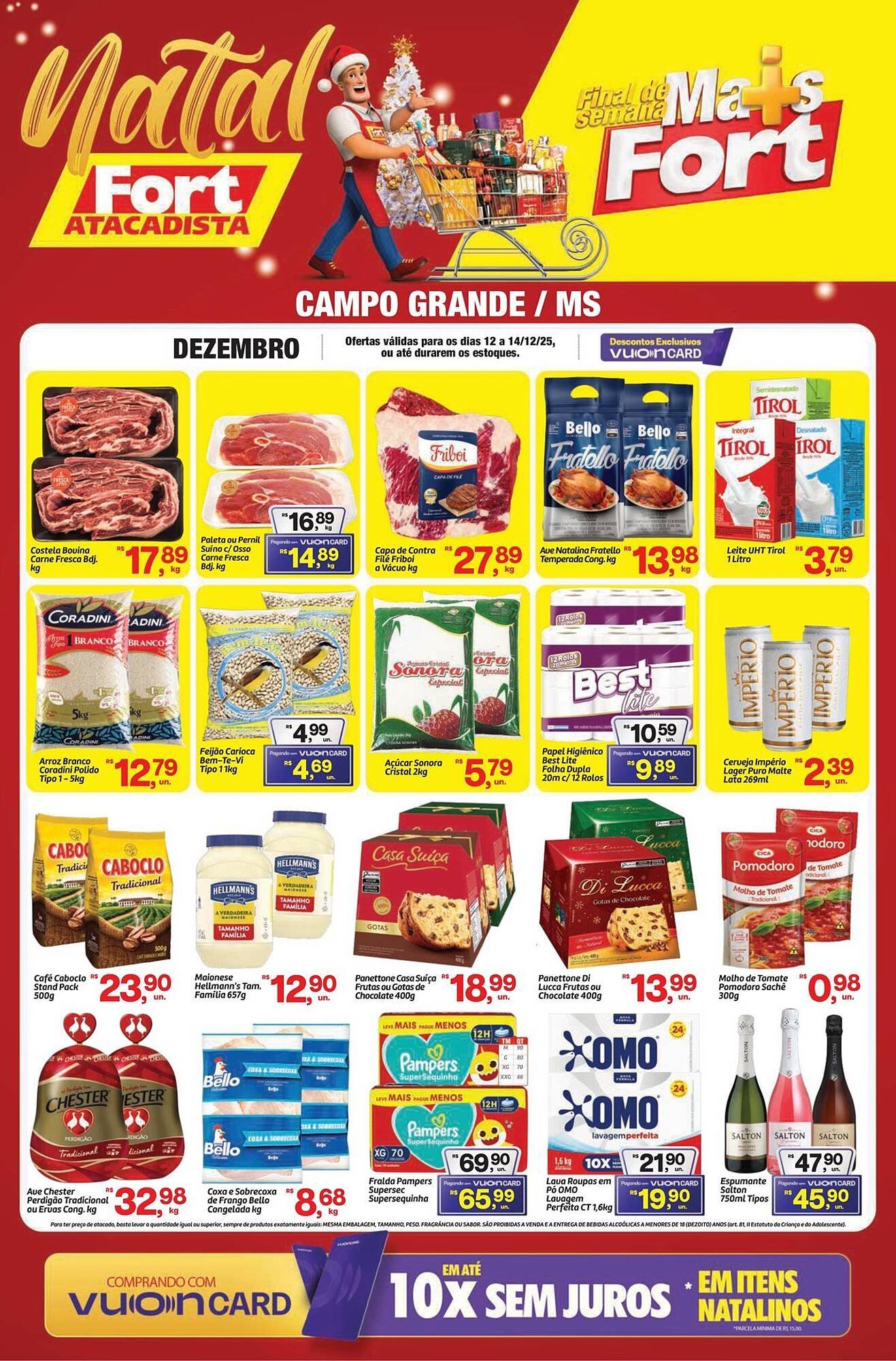 Tabloide Fort Atacadista (2025-12-12 - 2025-12-14)