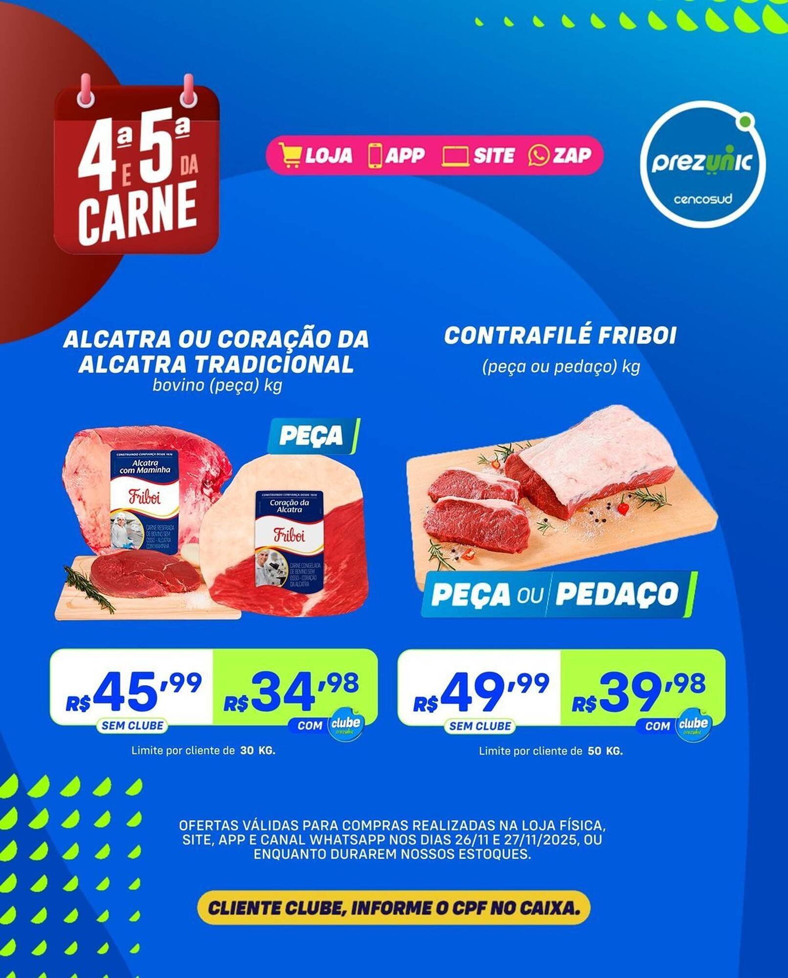 Encarte Prezunic (2025-11-26 - 2025-11-27)