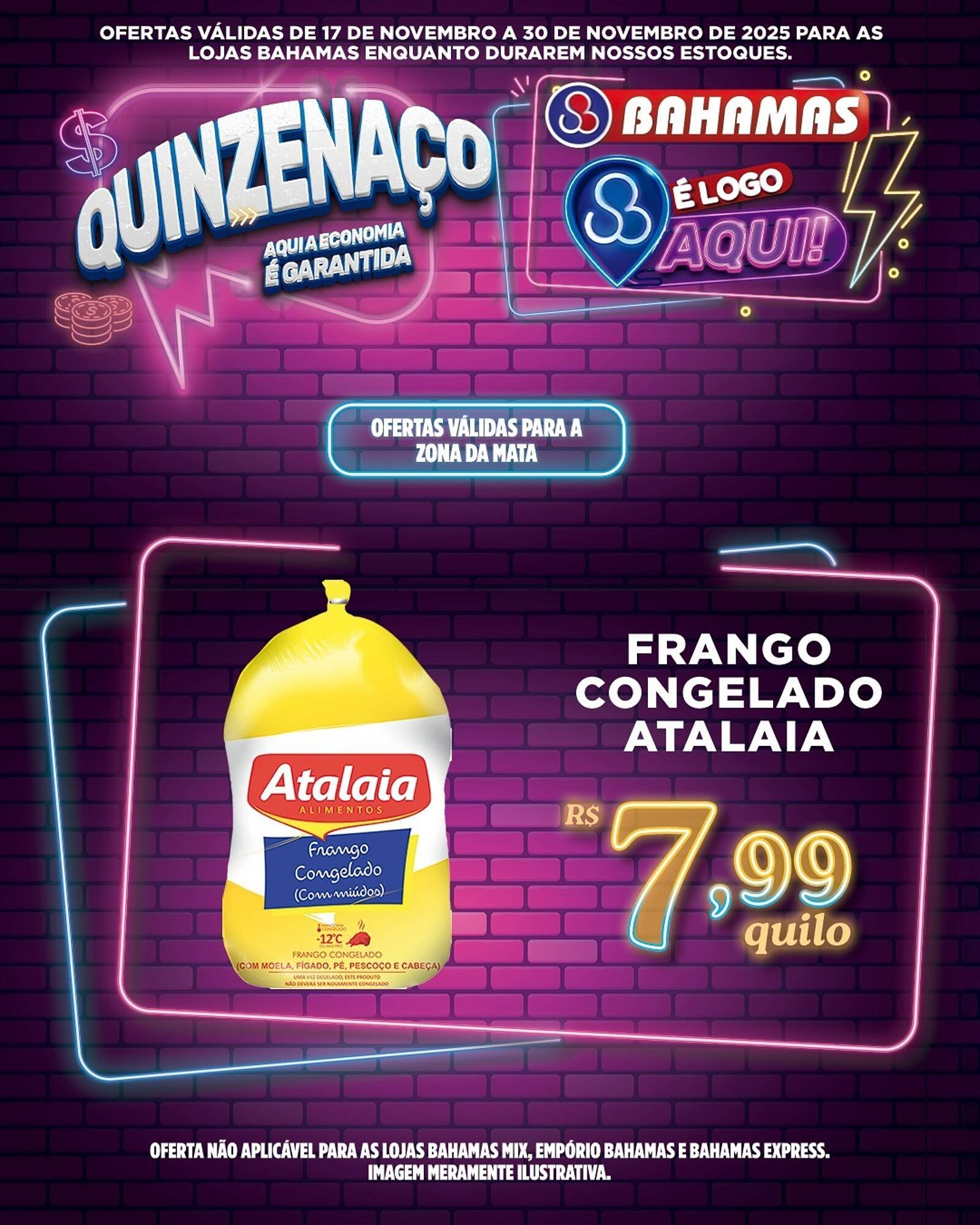 Catálogo Bahamas Supermercados (2025-11-17 - 2025-11-30)