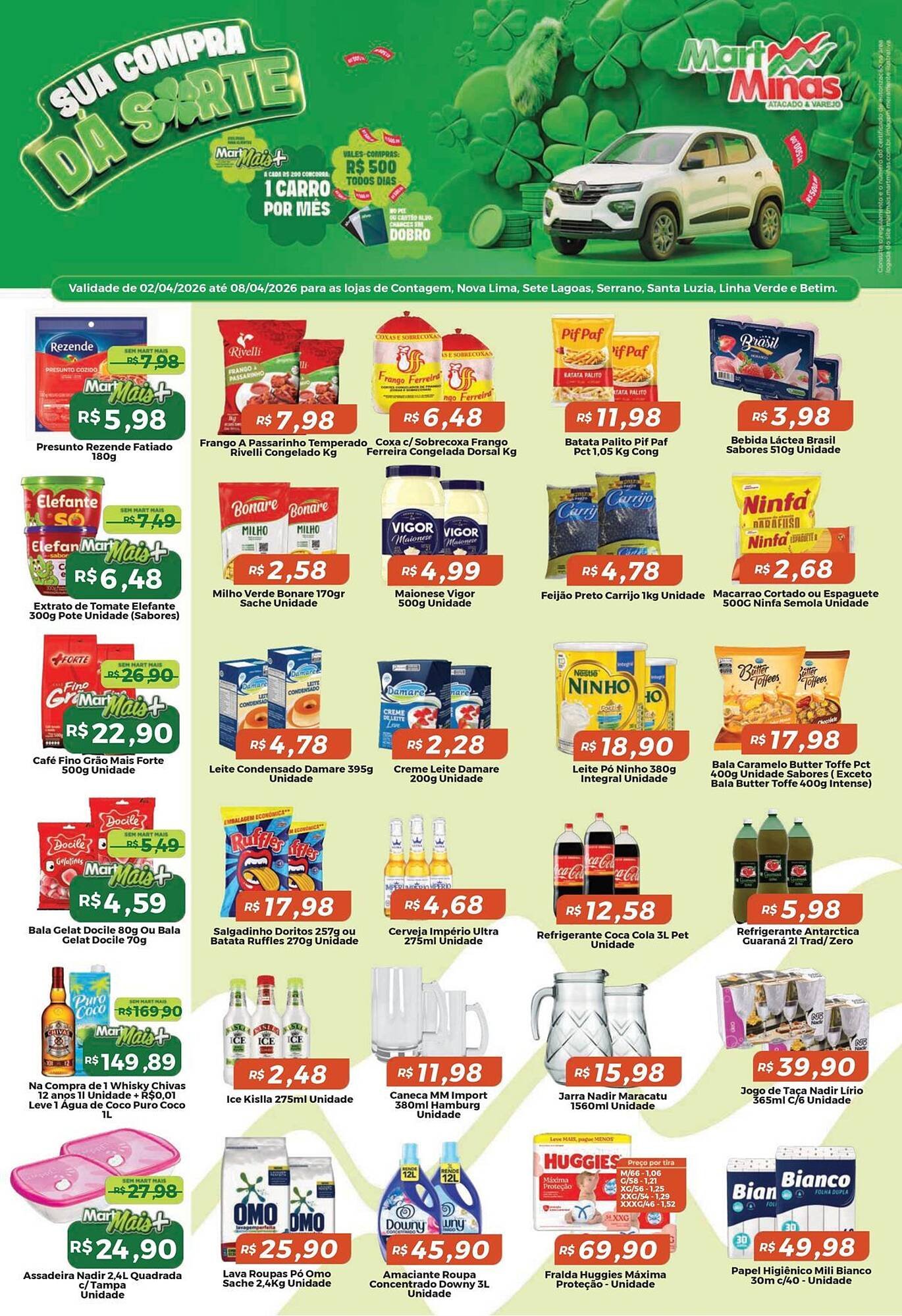 Folheto Mart Minas (2026-04-03 - 2026-04-08)