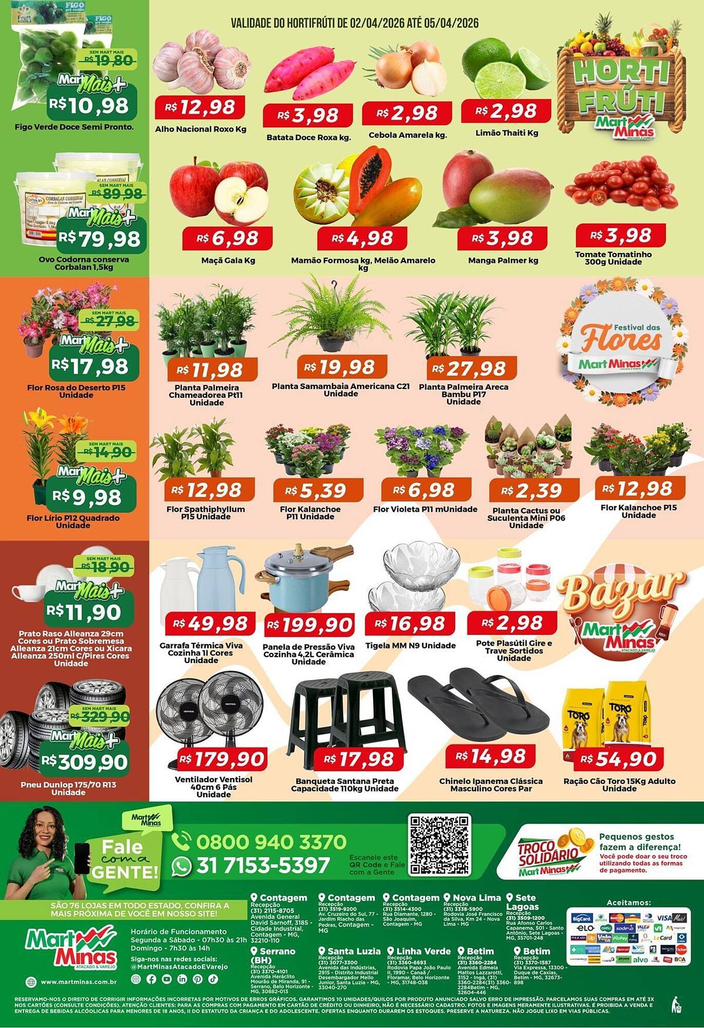 Folheto Mart Minas (2026-04-03 - 2026-04-08)