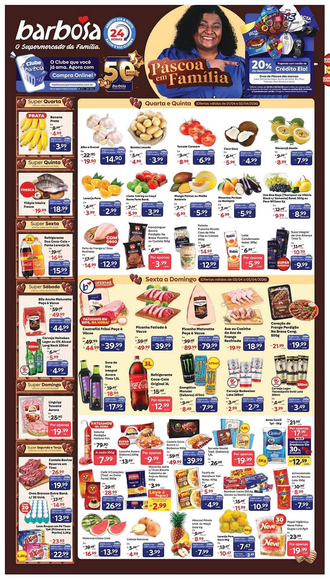 Tabloide Barbosa Supermercados (2026-04-01 - 2026-04-07)